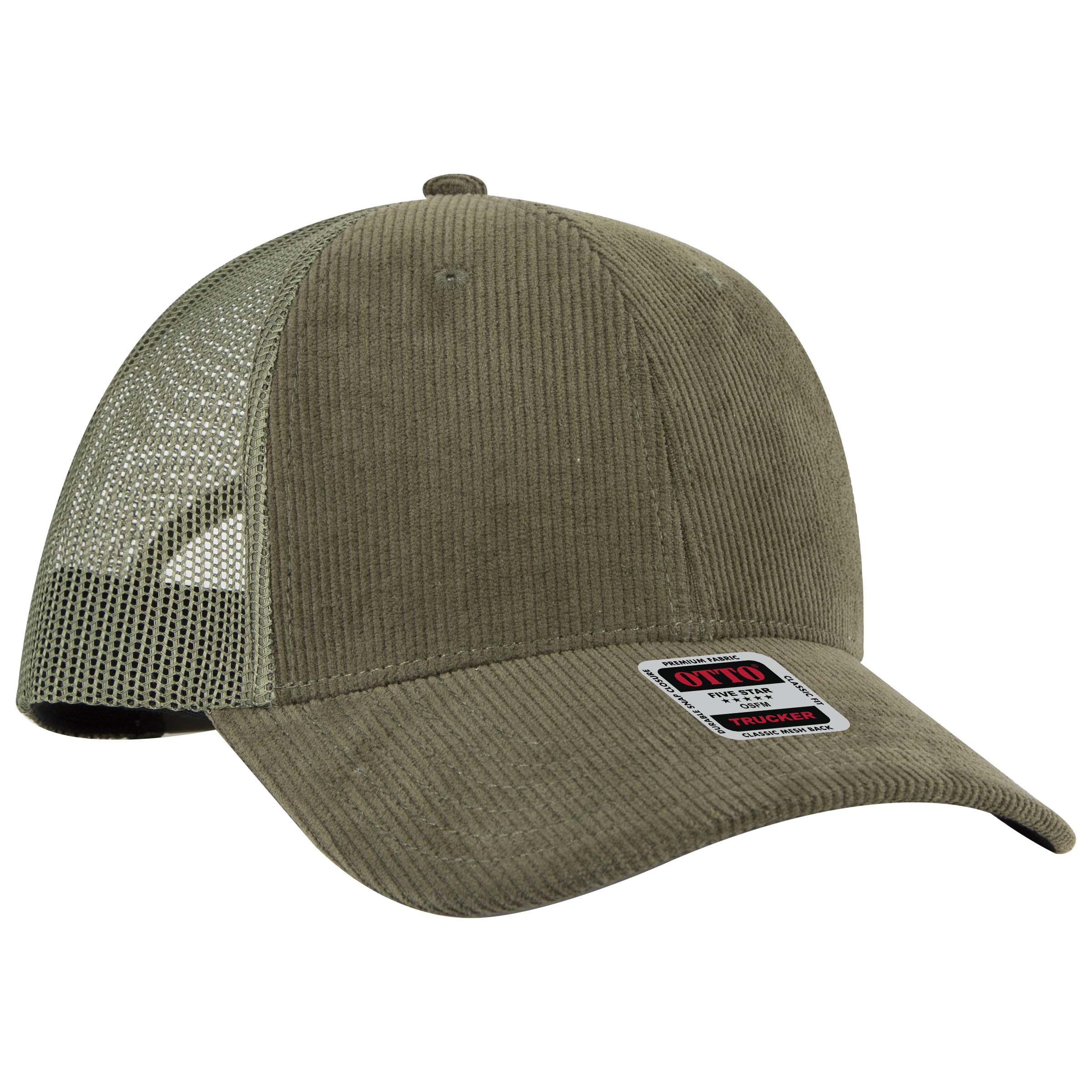 OTTO CAP® 6 Panel Low Profile Mesh Back Trucker Hat 134
