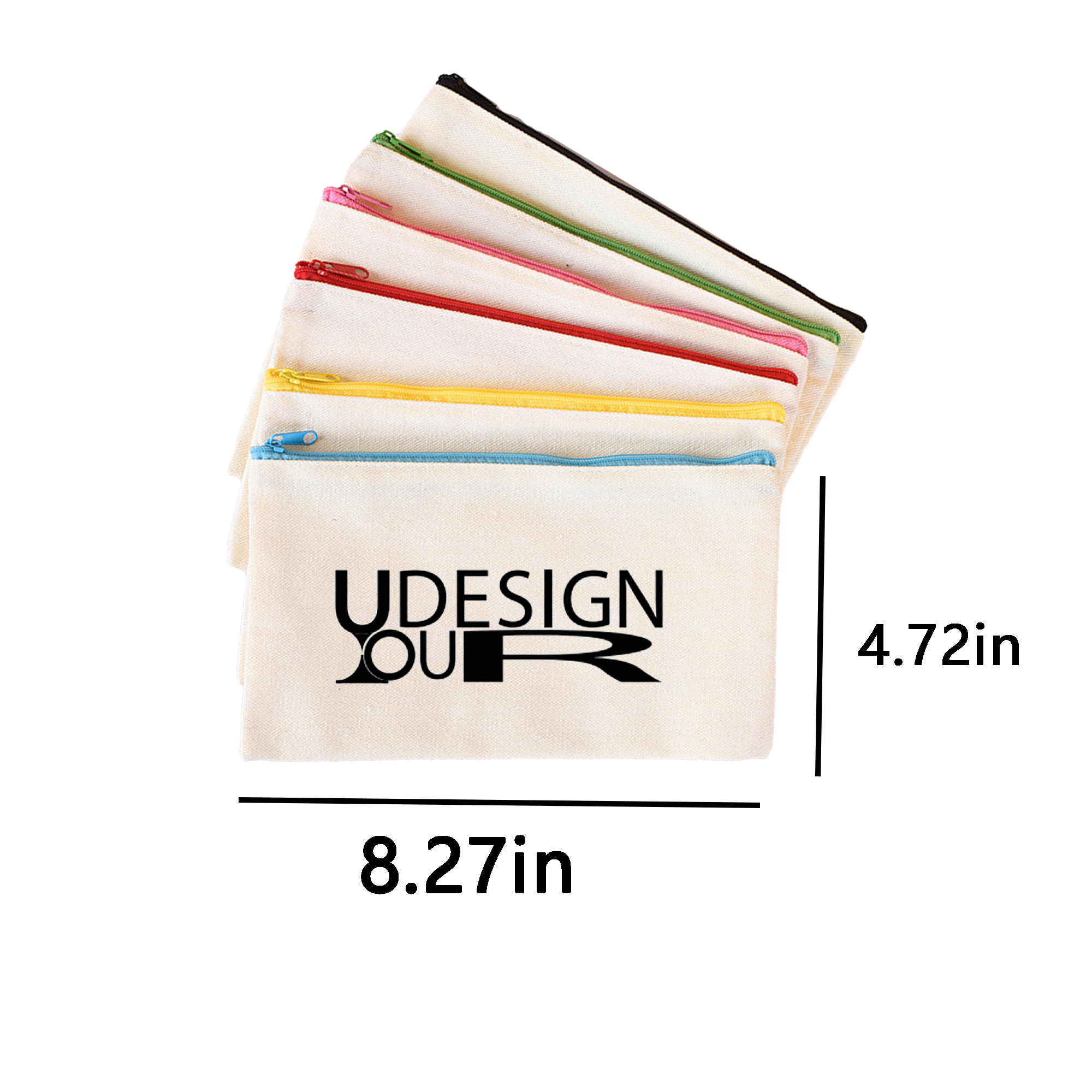 MOQ 20 PCS Custom Logo Pencil Pouch 3
