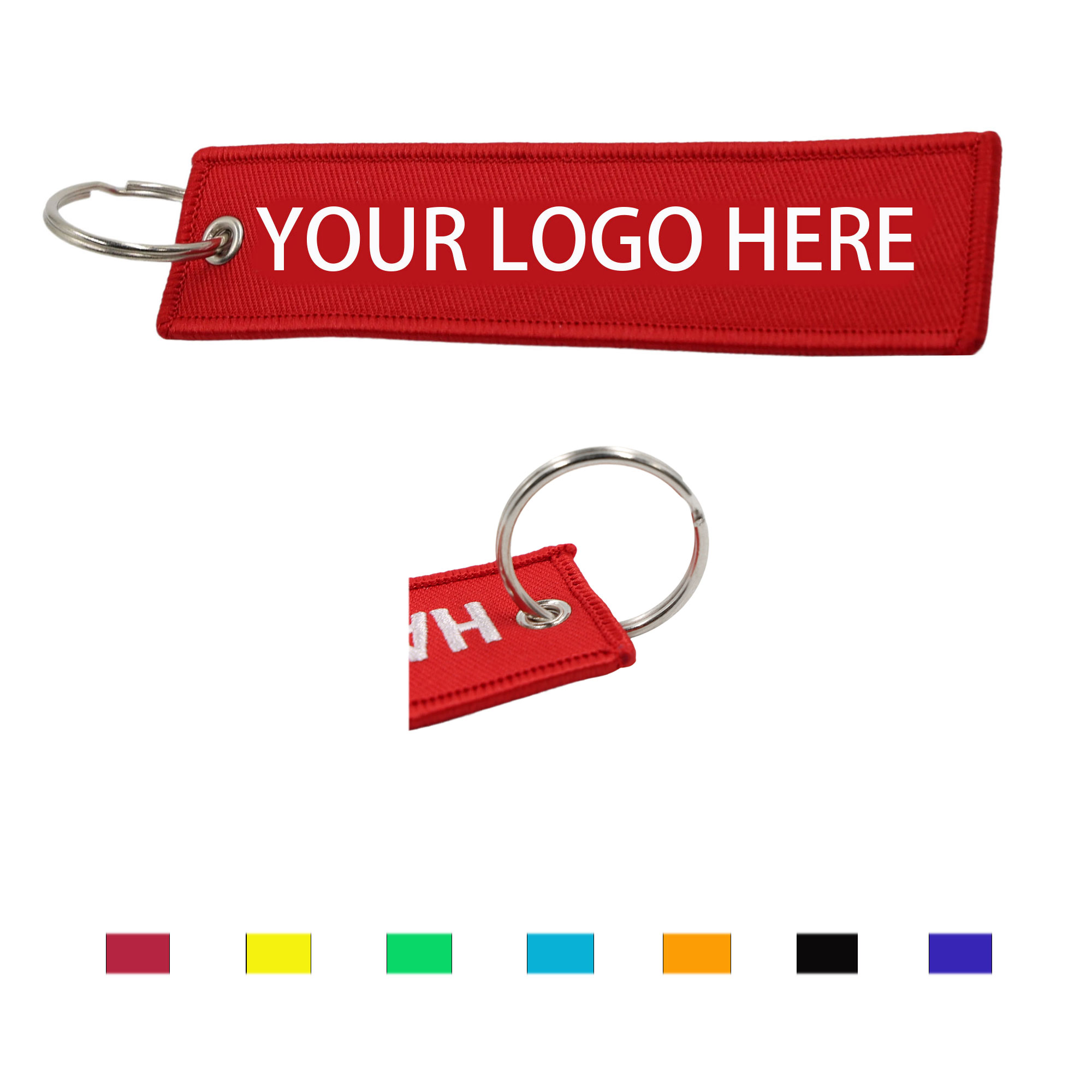 Custom Embroidery Keychain 2