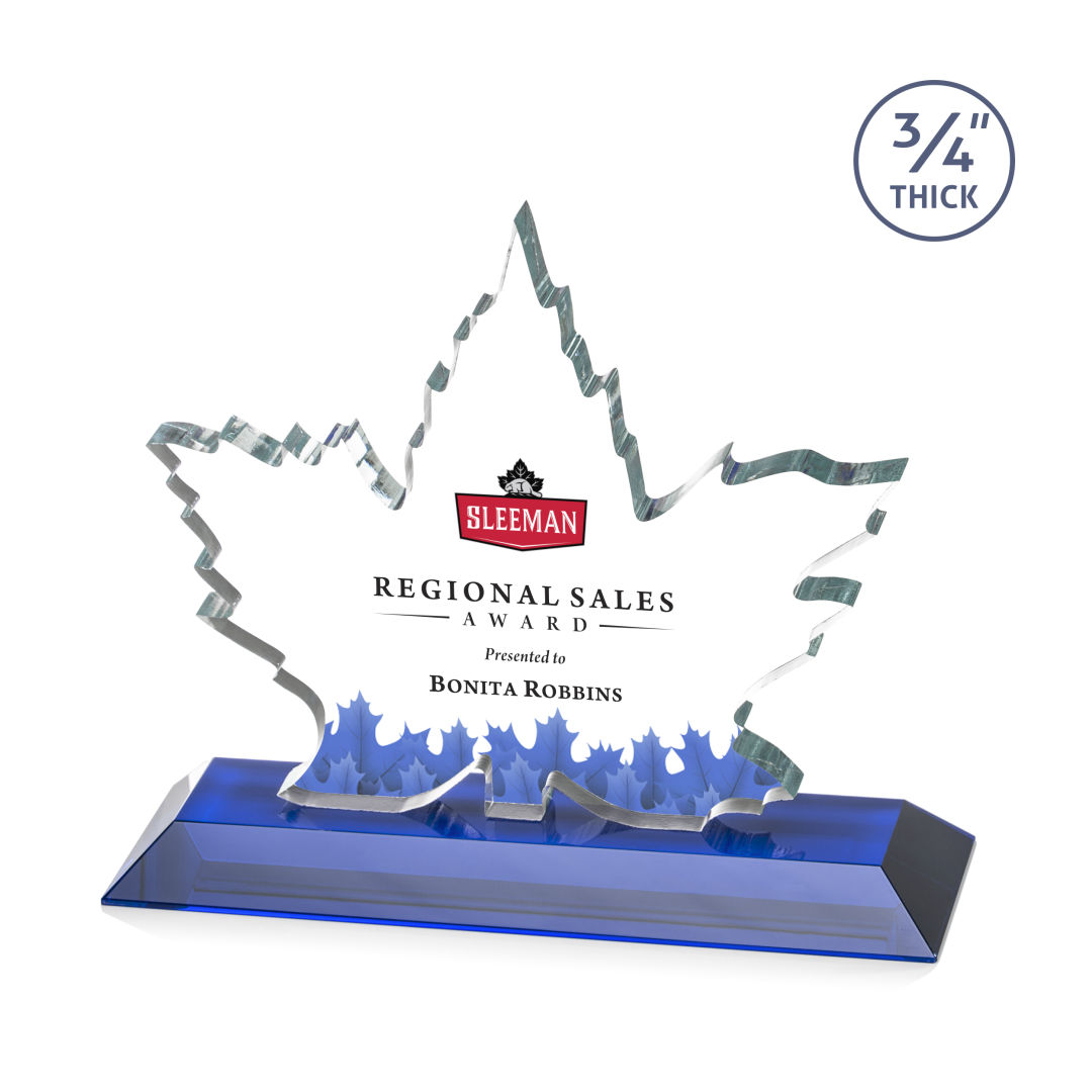 Maple Leaf VividPrint™ Award - Blue 2