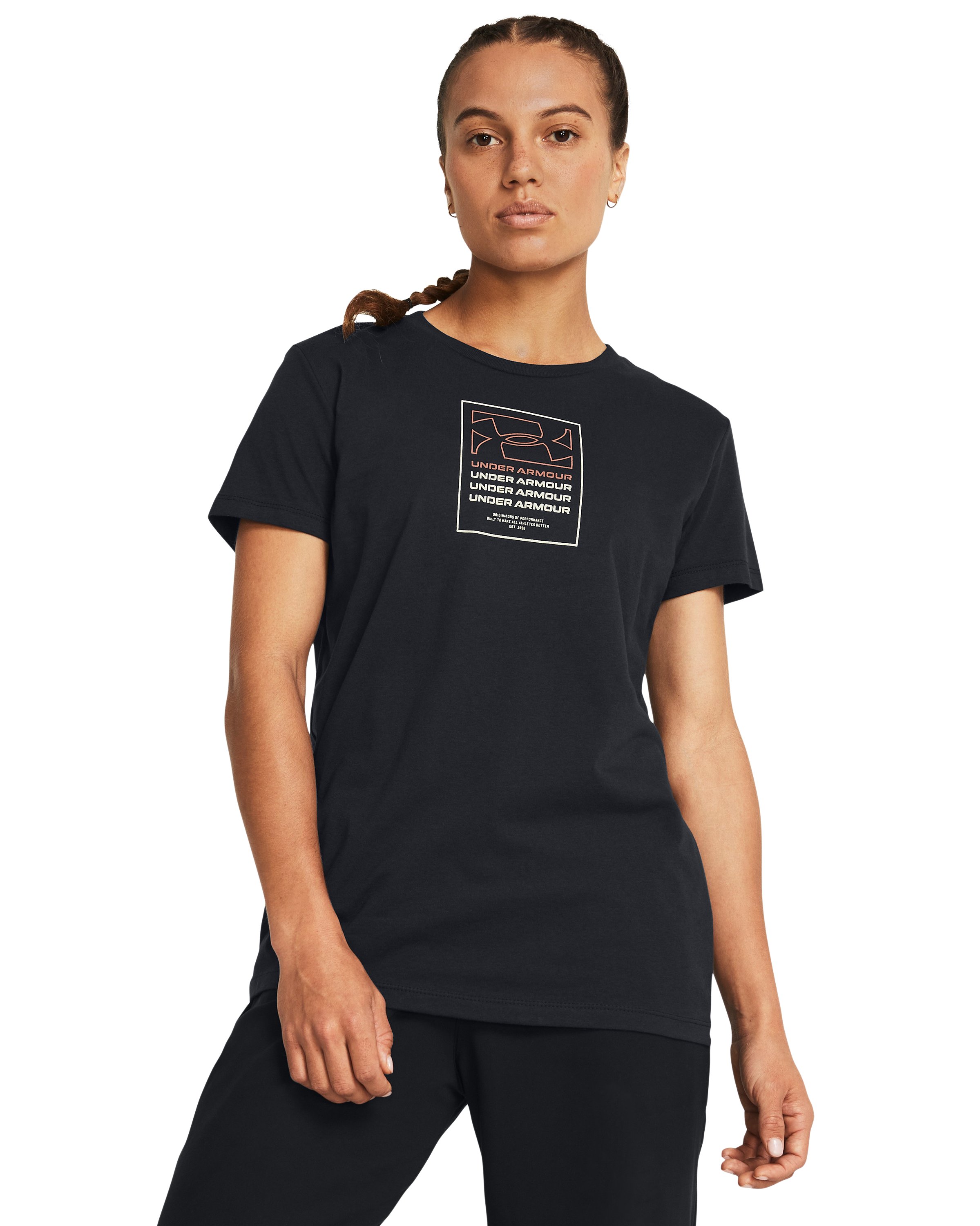 UA Box Wordmark Originators Women's Short Sleeve 2