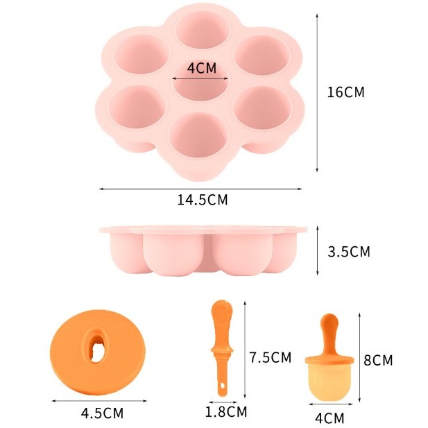 Mini Silicone Popsicle Molds 3