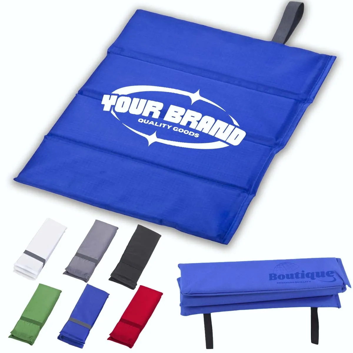 Thick and Soft Foldable Stadium Cushion W/ Handle 4