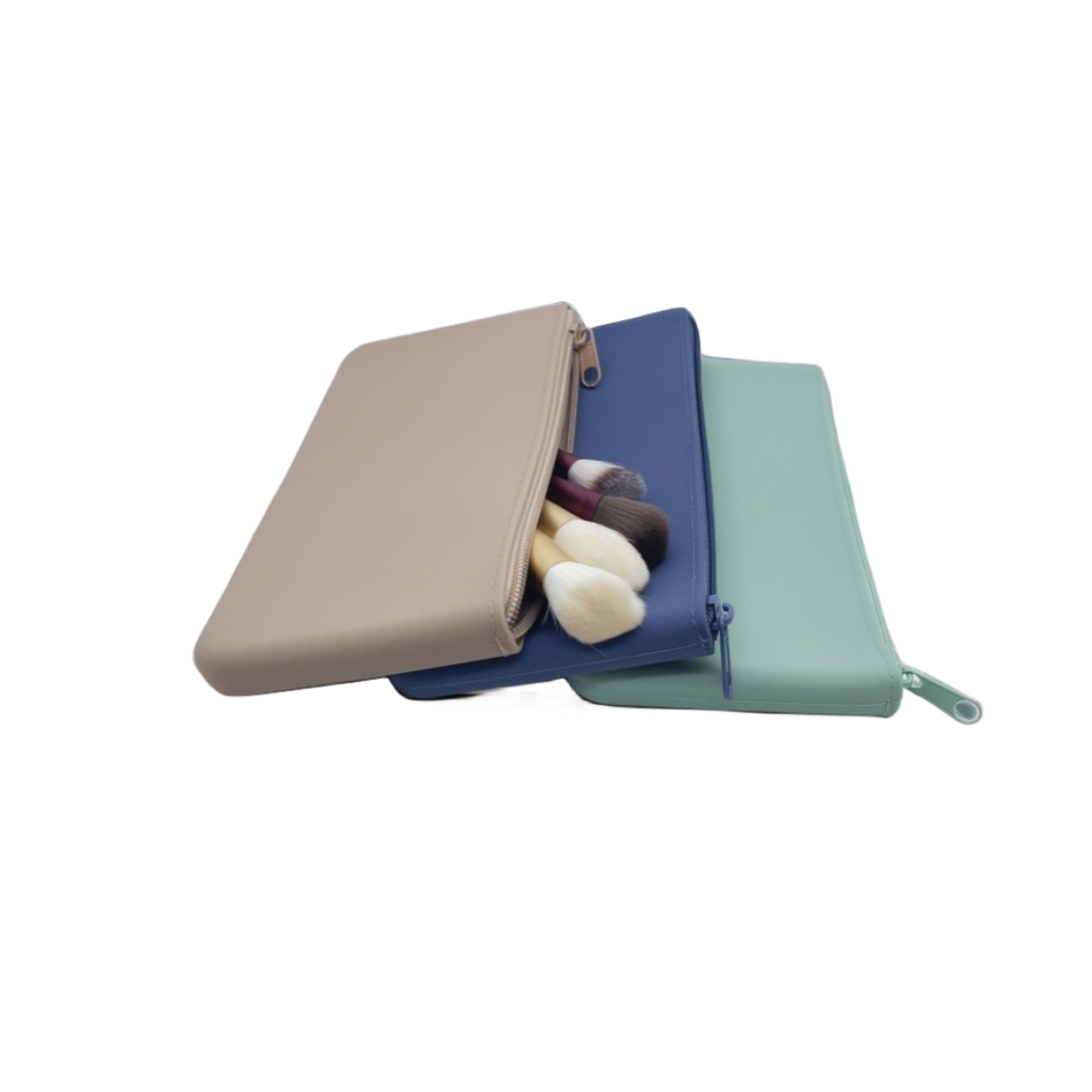 Silicone Makeup Bag Slim Cosmetic Bag 6