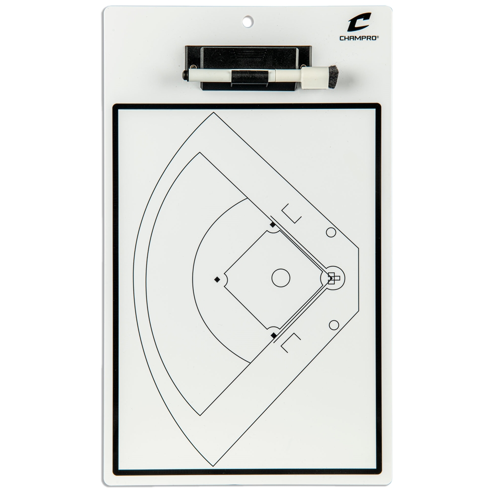 Baseball / Softball Coach's Board - Dry Erase With Marker 3