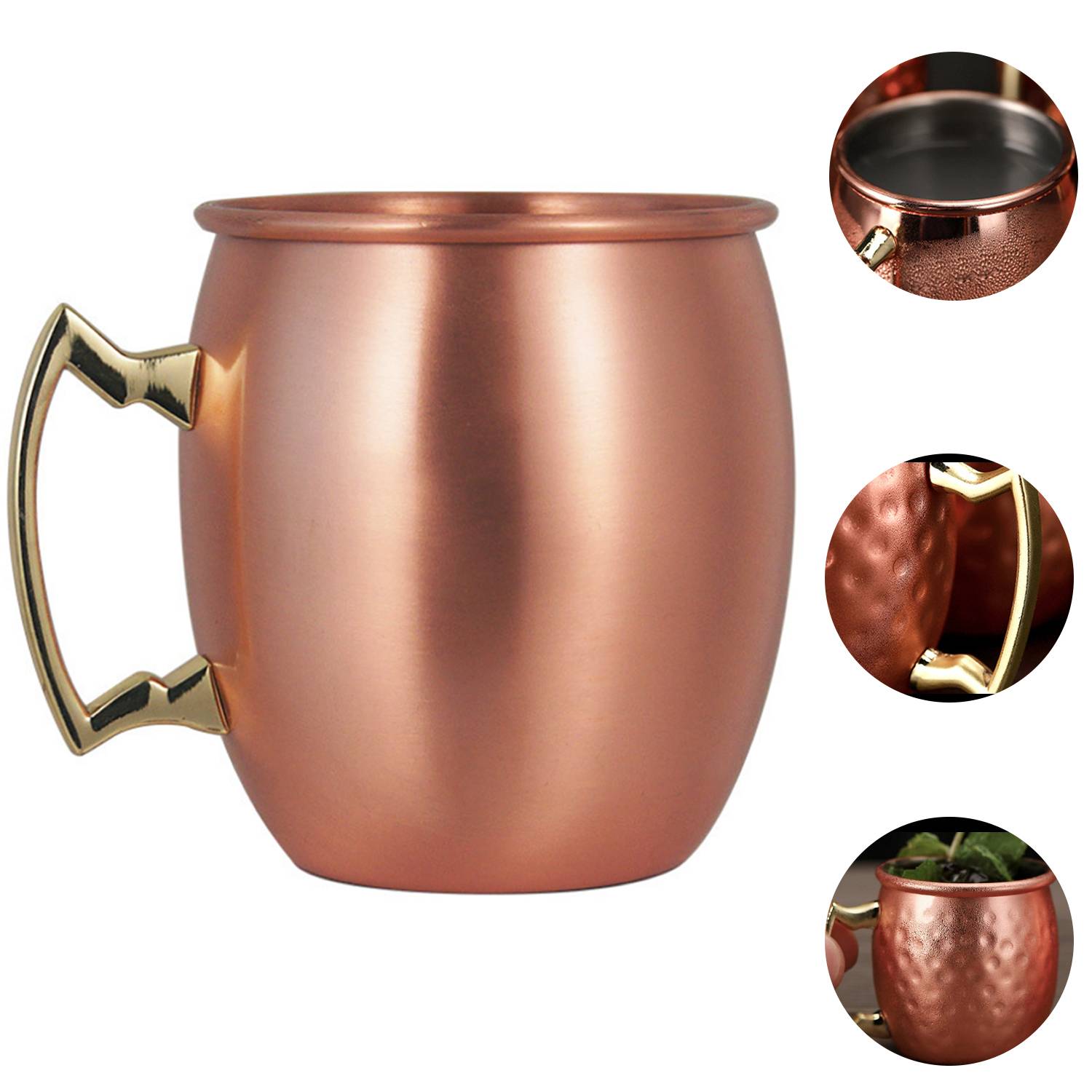 2 OZ SHOTGLASS MINI MOSCOW MULE MUG 3