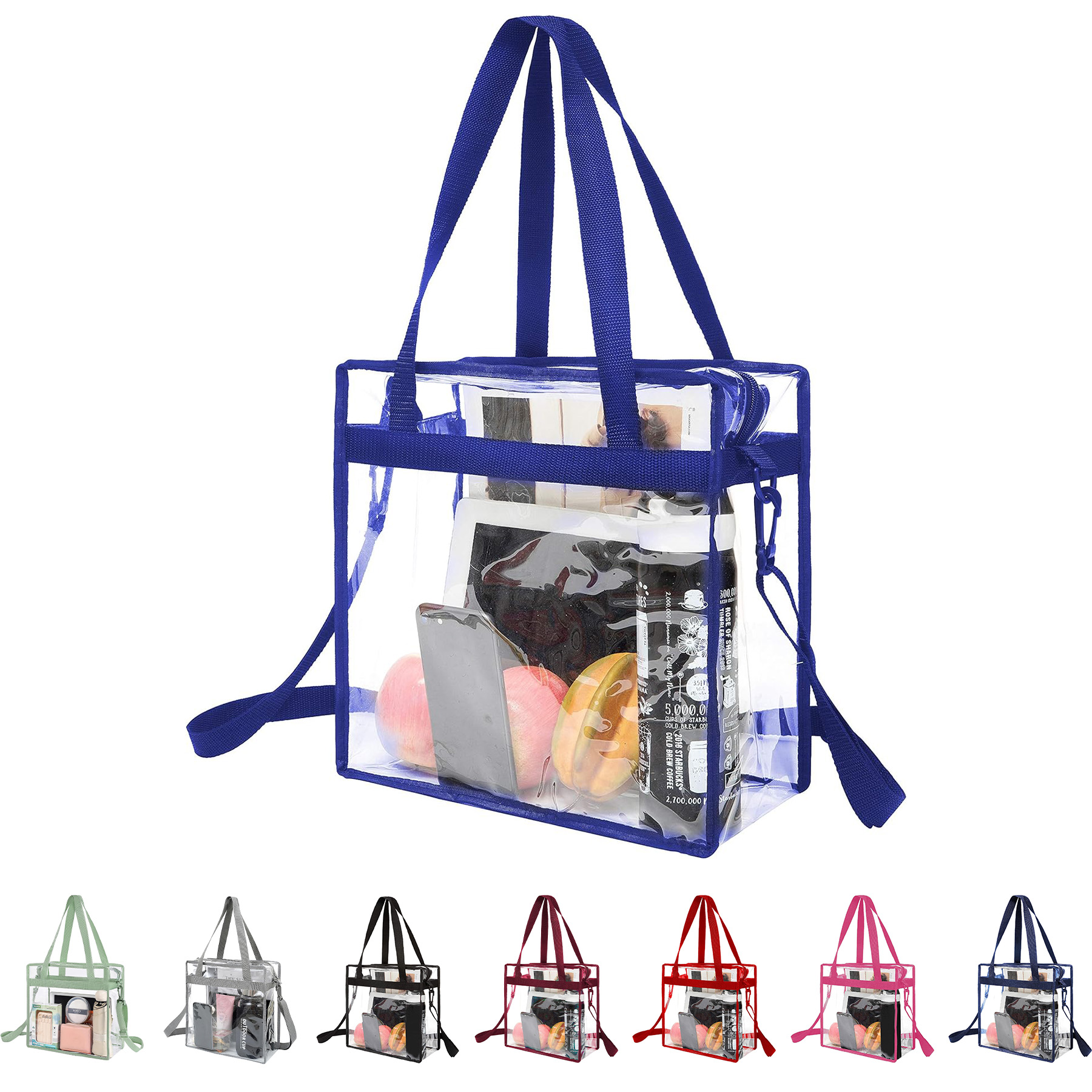 Stadium Approved Clear Tote Bag 8