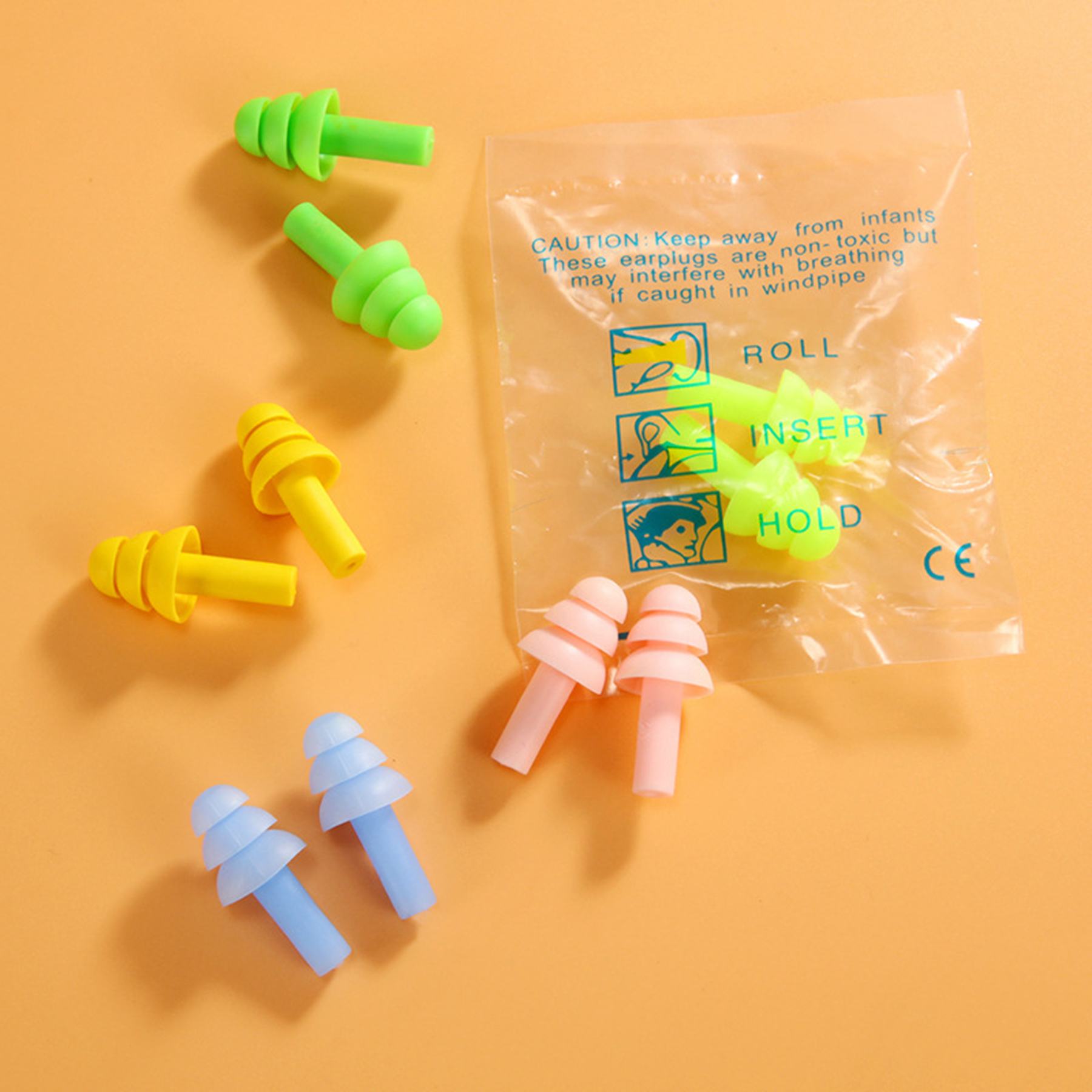 Sponge Ear Plugs/Portable Earplugs/Noise-Proofing Earplugs 1