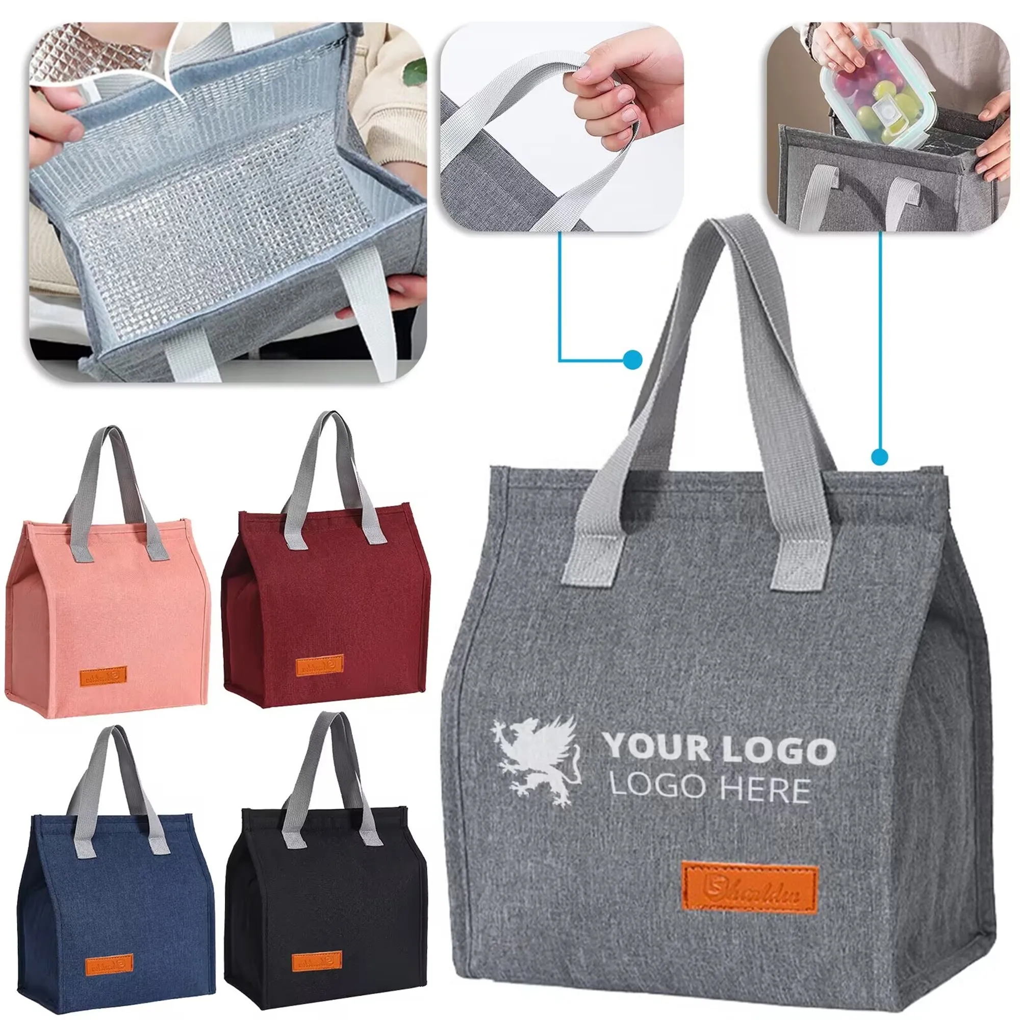 Insulated Cool Lunch Bag 18