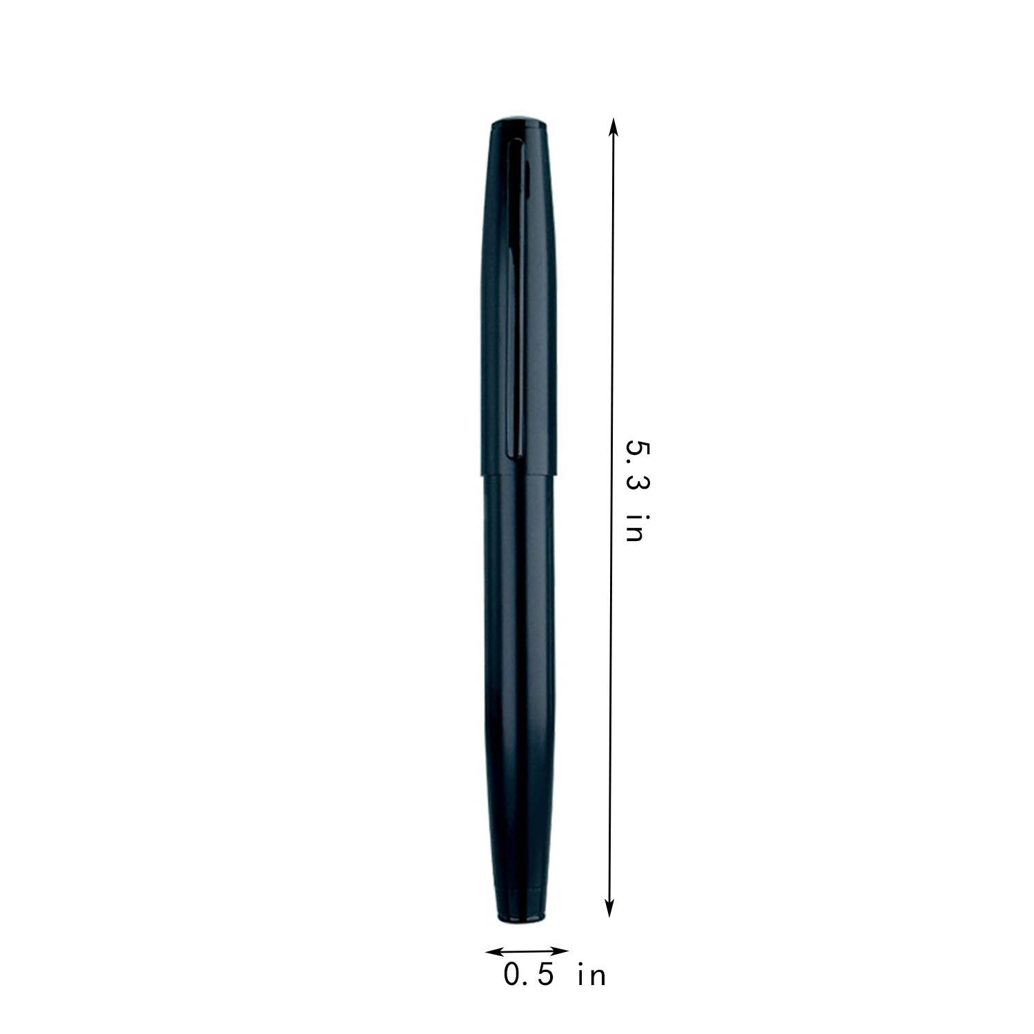 Cap Action Matte Metal Business Ballpoint Pen 8