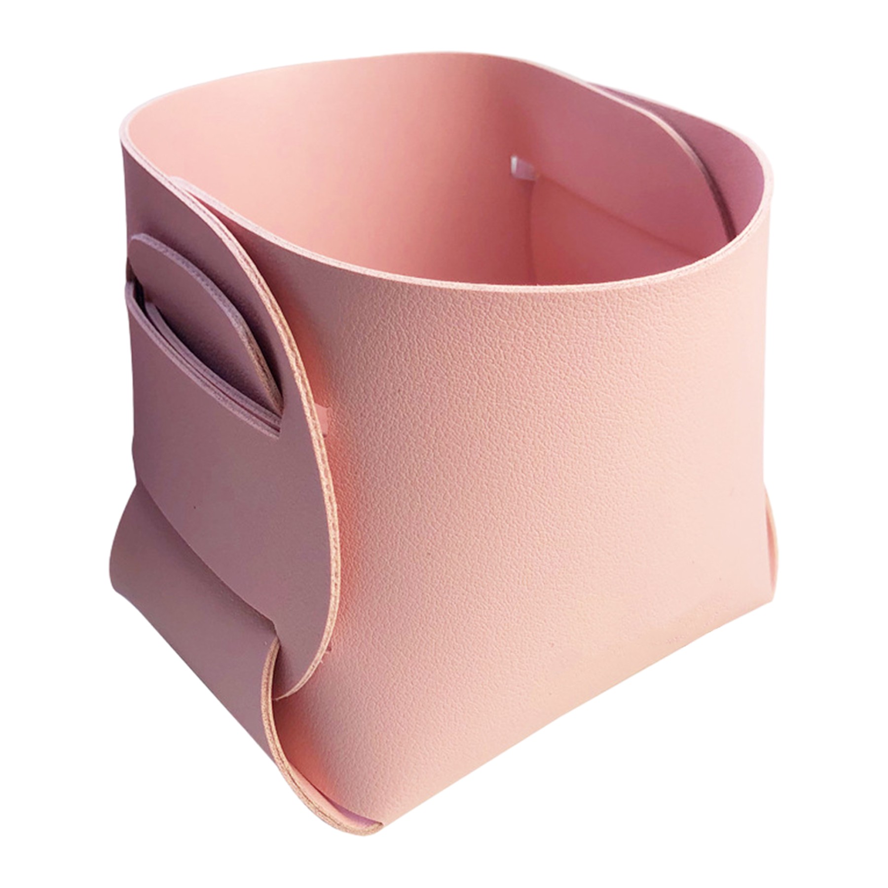 Leather Desk Storage Basket 4