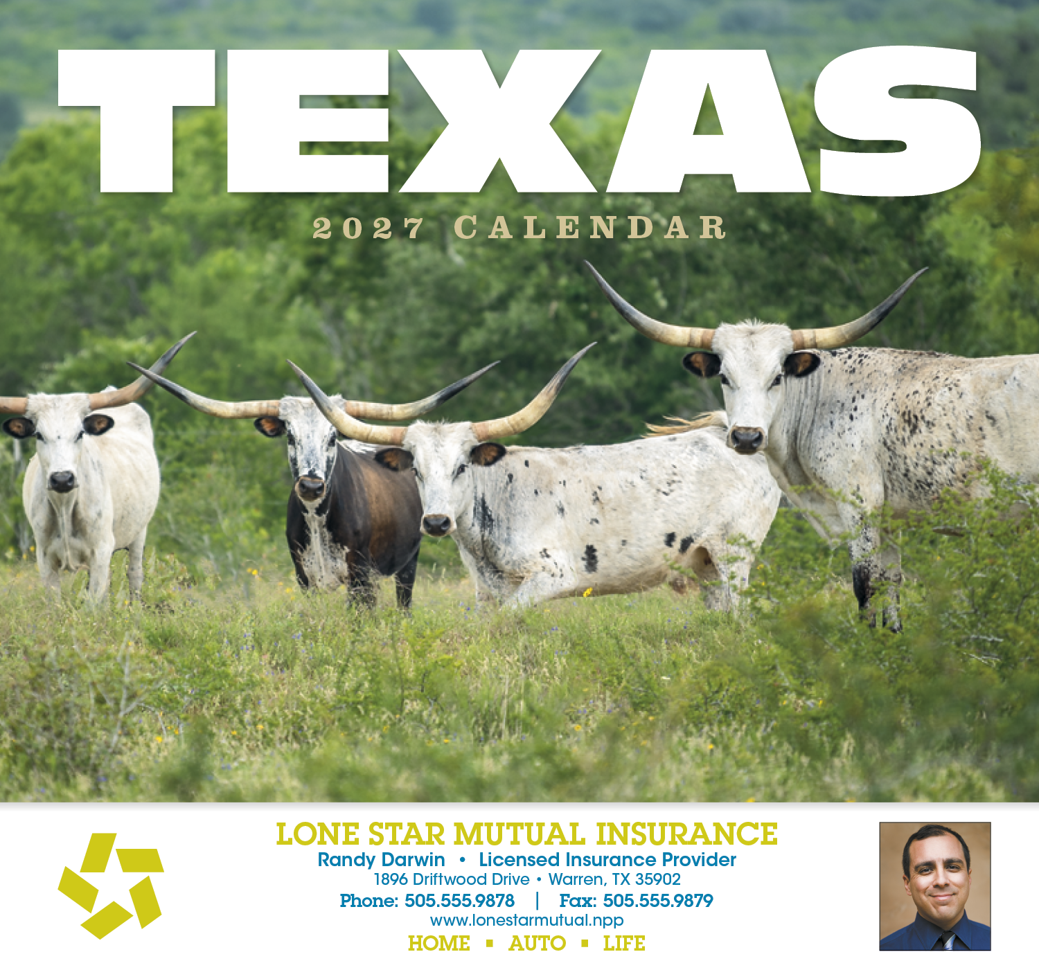 HotLine® Products Texas Appointment Calendar - Stapled 18