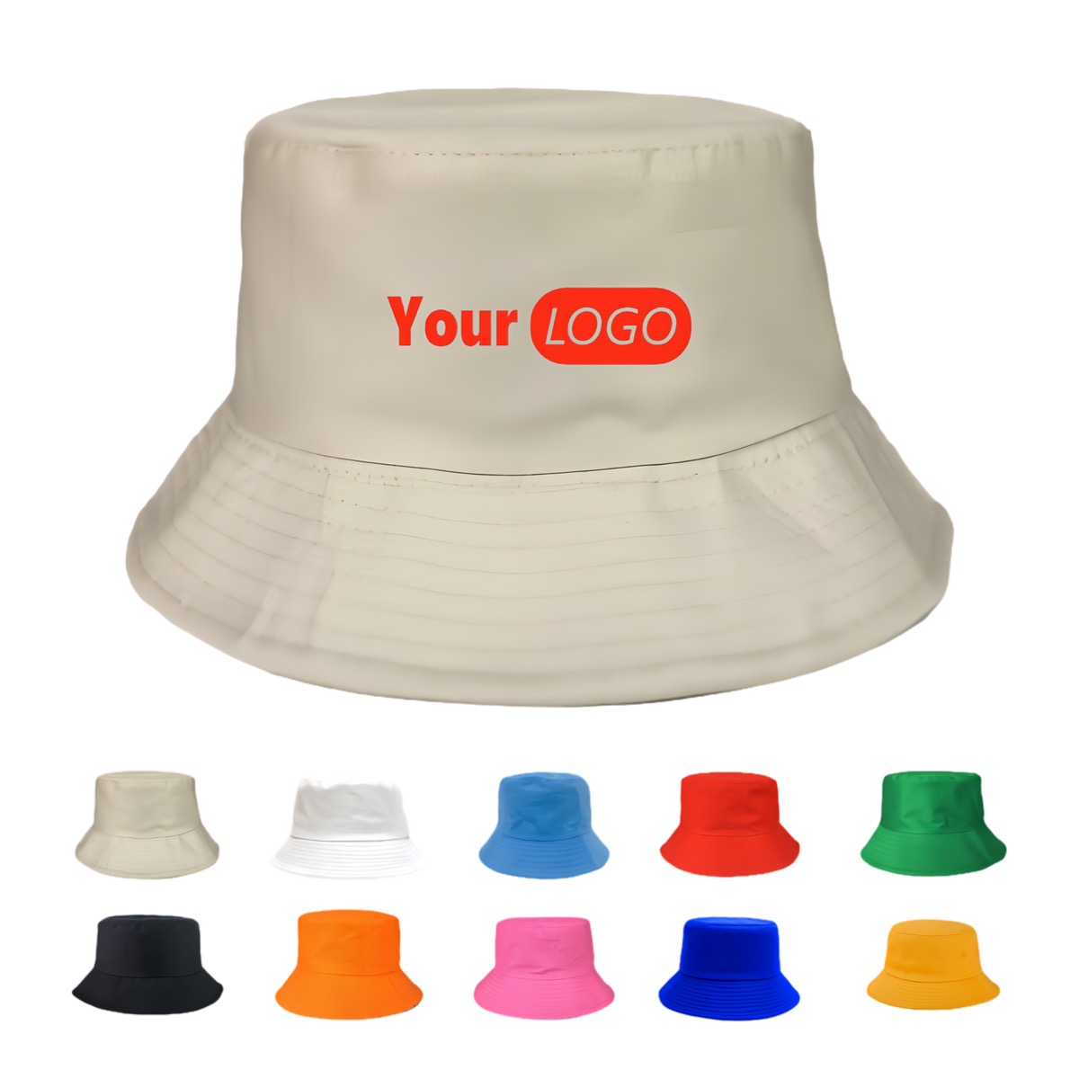 Solid Color Sun-Protective Cotton Fisherman Hat 3