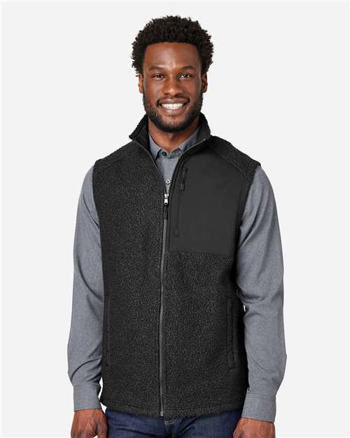 Men's Aura Sweater Fleece Vest - NE714 19