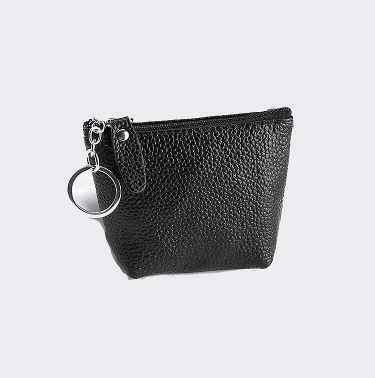 Leather Double Zipper Wallet 10