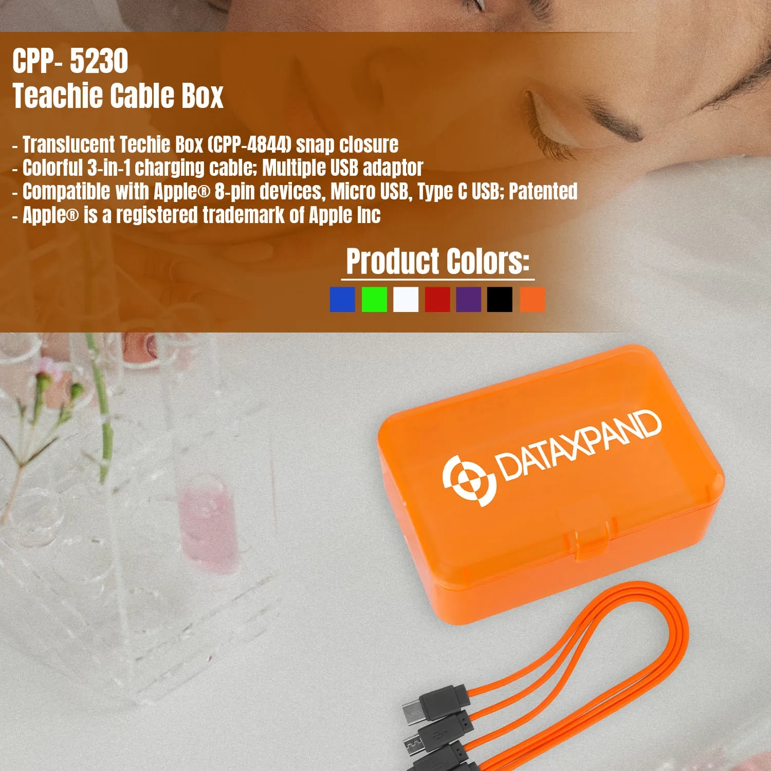 TECHIE CABLE BOX 6