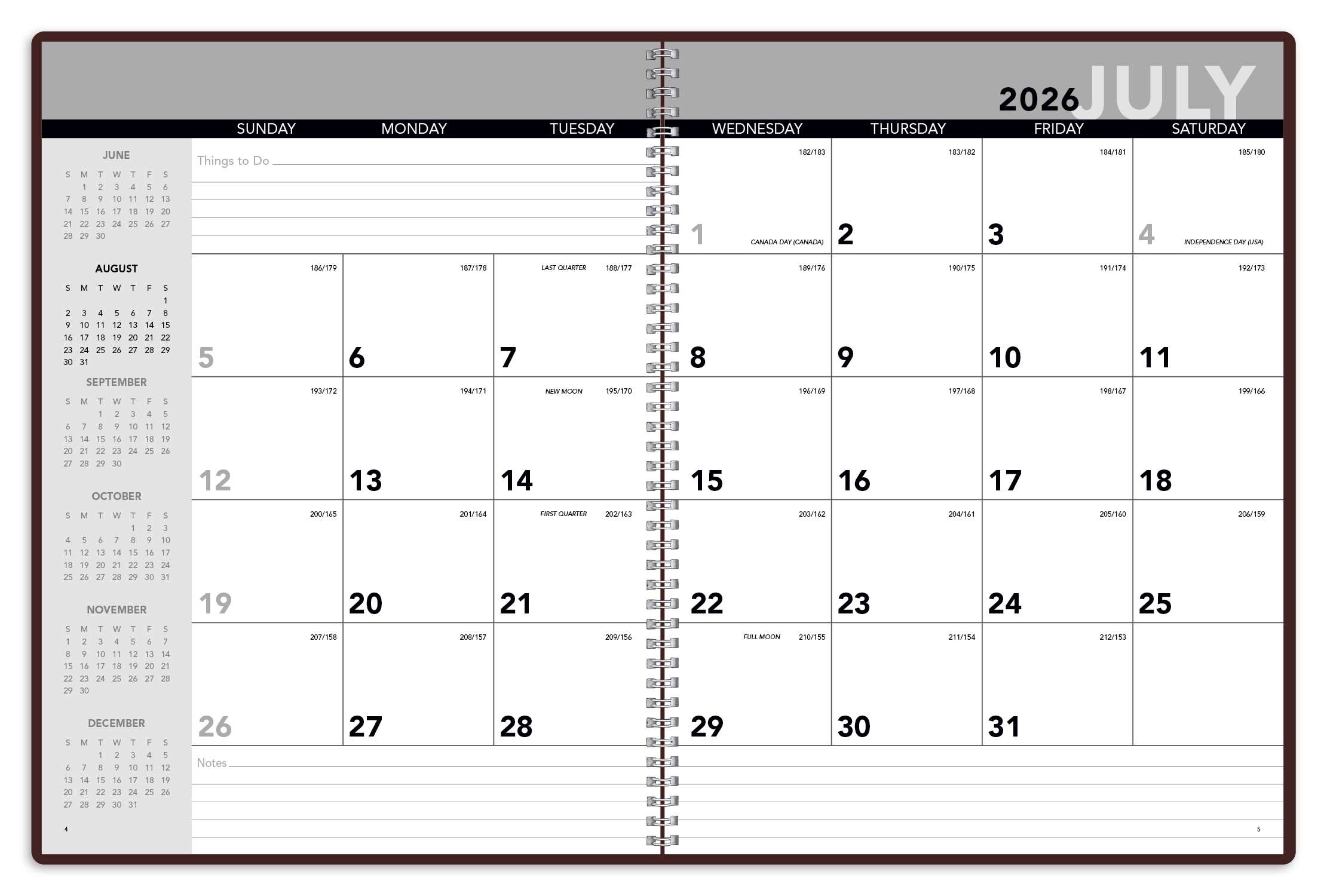 Triumph® Calendars Academic Monthly Planner 130