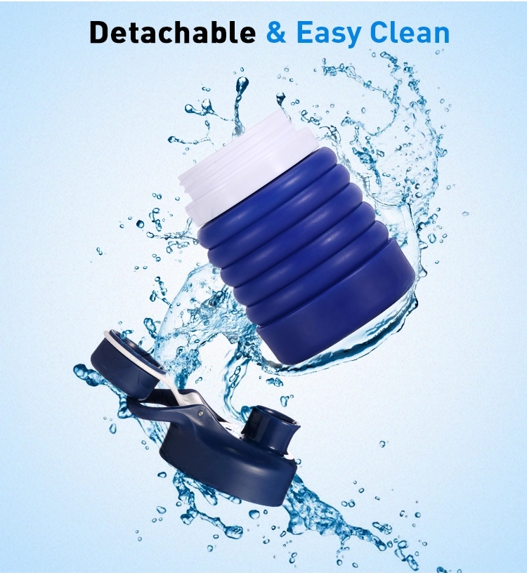 Travel Collapsible Water Bottle-18 oz  550ml 9