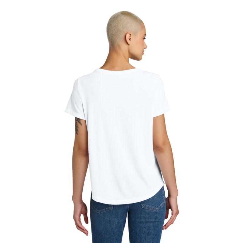 AllMade Women's Relaxed Tri-Blend Scoop Neck Tee 57