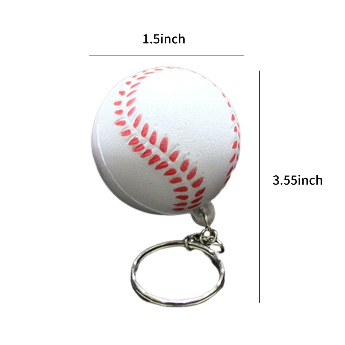 3.55 Inch Sports Stress Keychain Lightweight and Portable 6