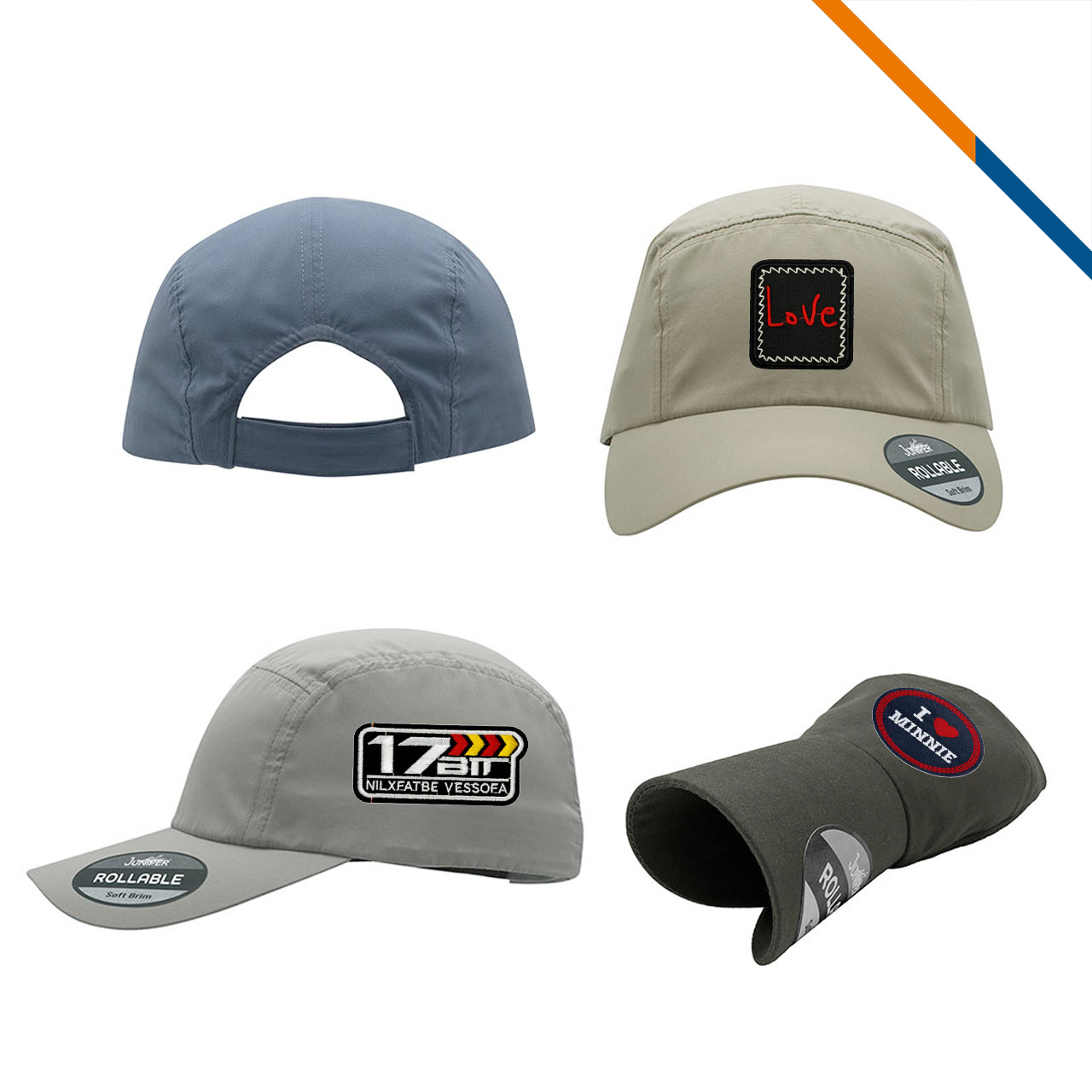 Juniper® CoolHit Soft Brim 5 Panel Performance Cap 8