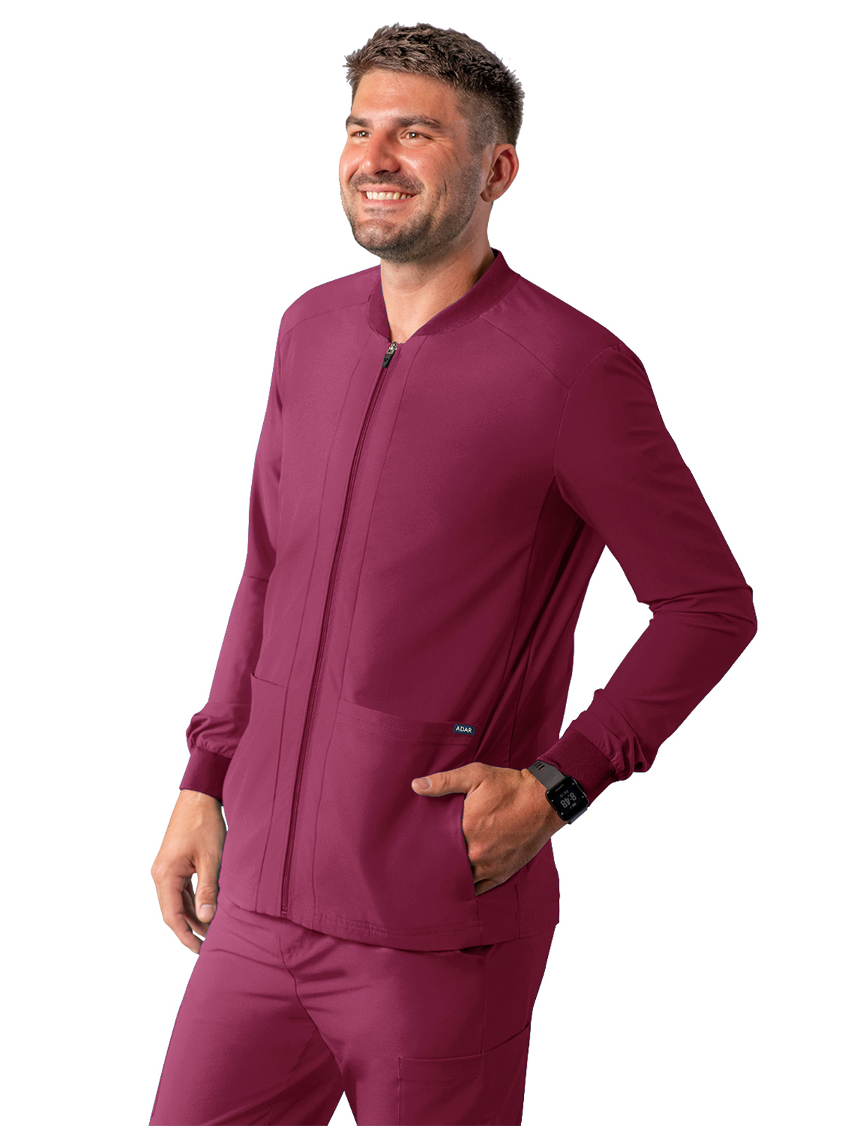 Adar - Addition - Men's Double Layer Bomber Jacket 1