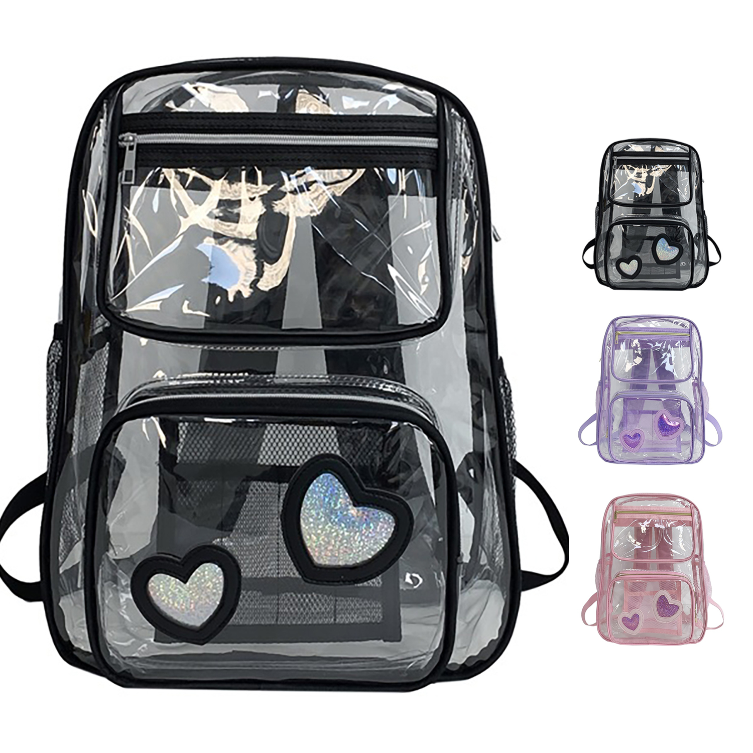 Waterproof PVC Clear Backpack 2