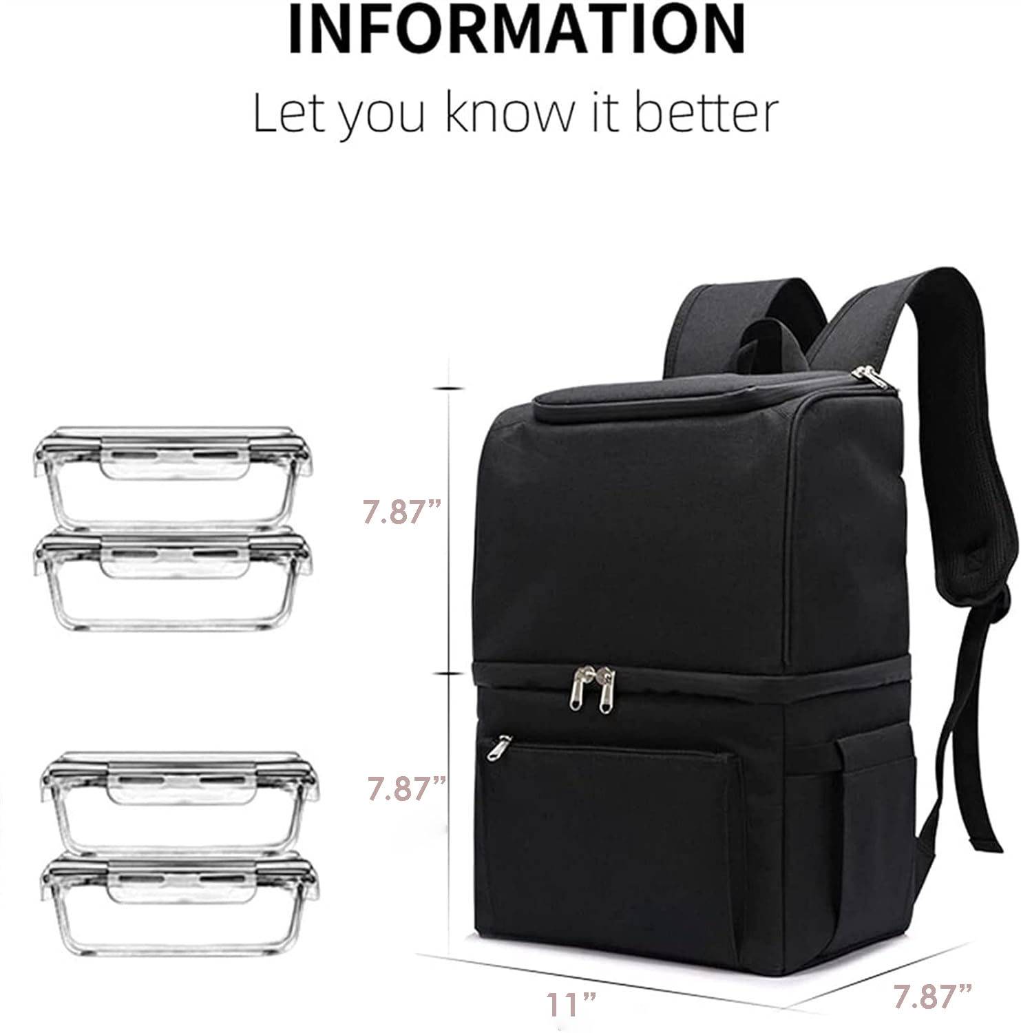 Insulated Cooler Lunch Box for Men and Women 6