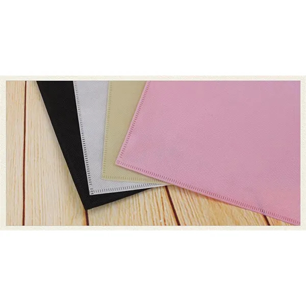 Custom logo 70g non-woven drawstring bag 4
