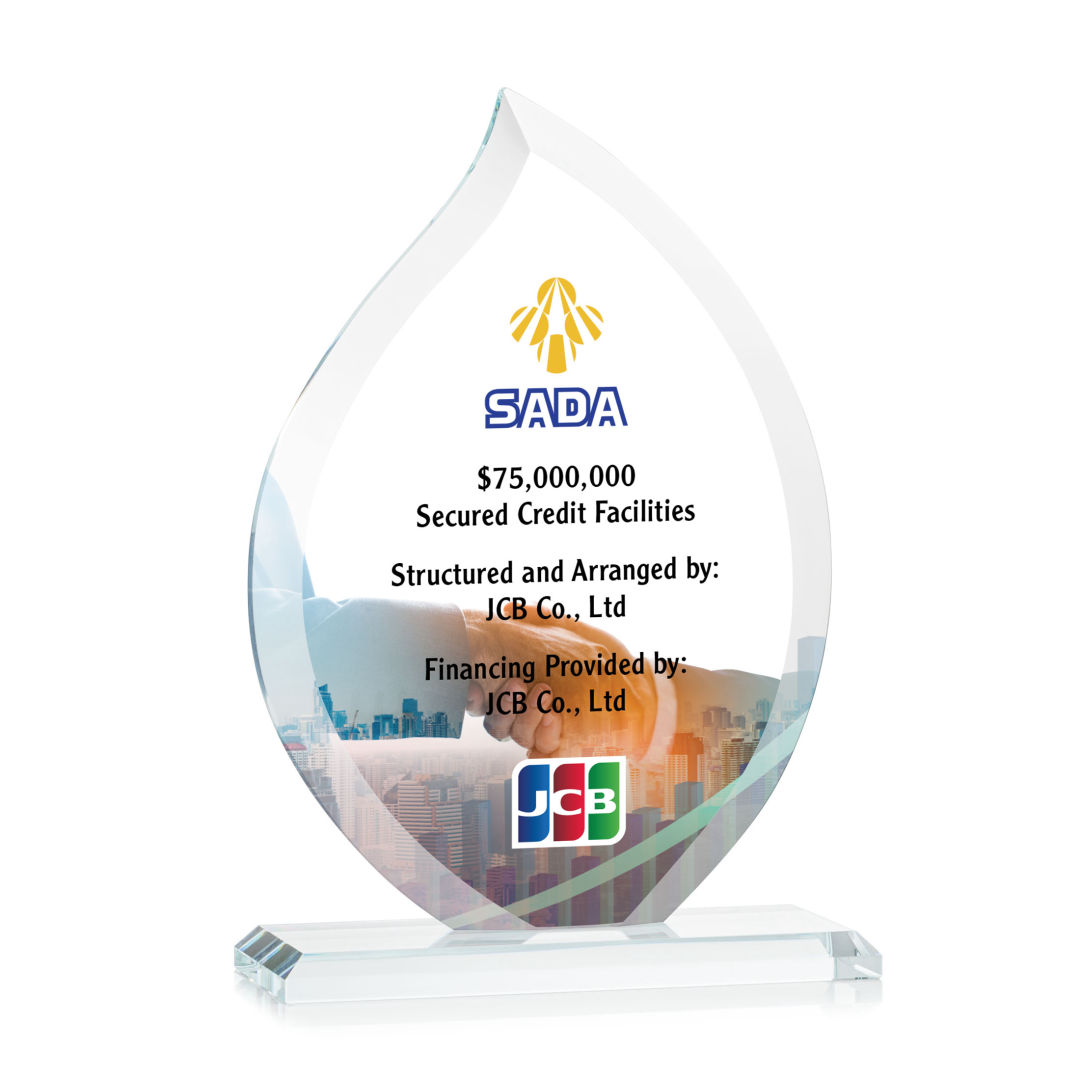 Nestor Flame VividPrint™ Award - Clear 7