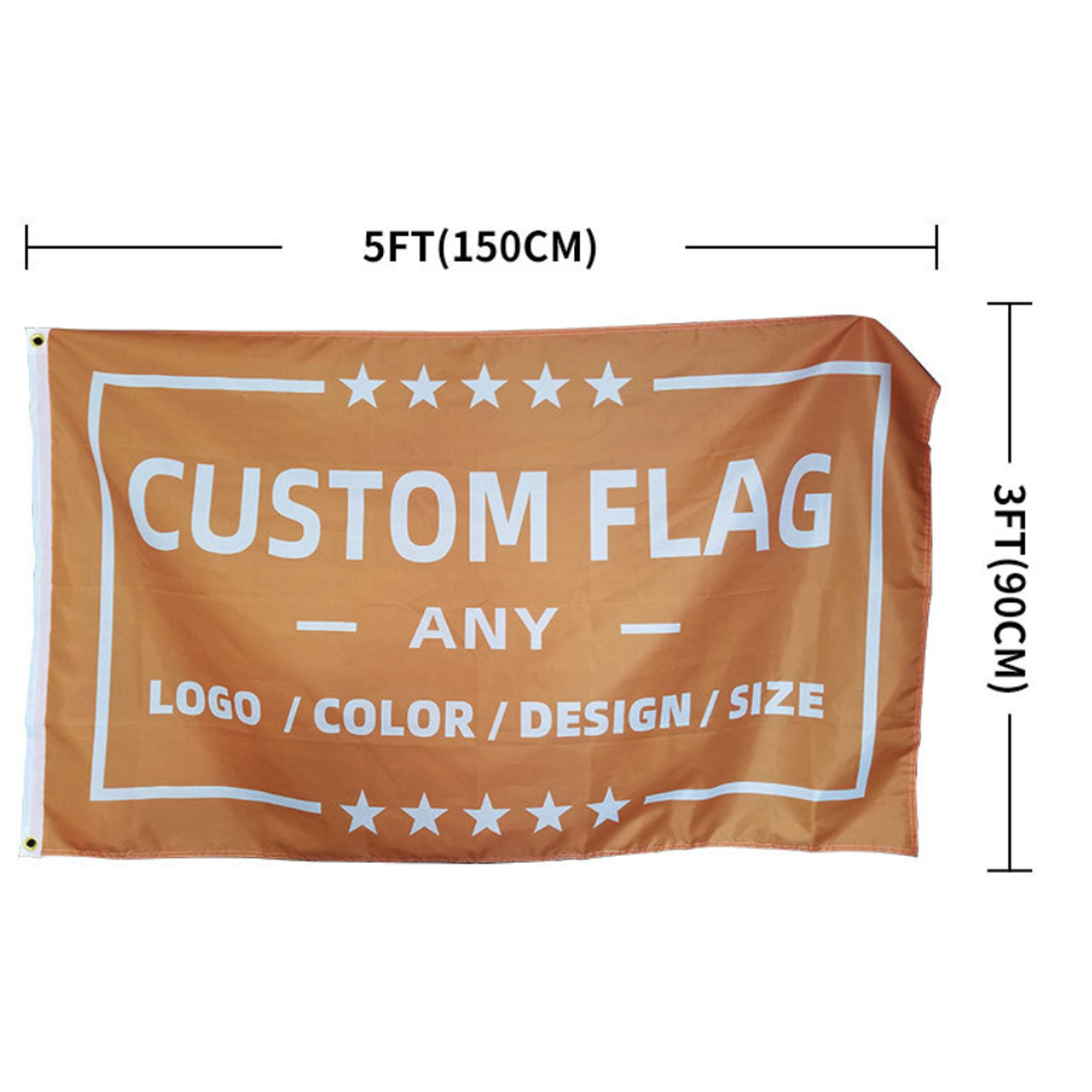 Full Color Custom Flag MOQ 1 PCS 2