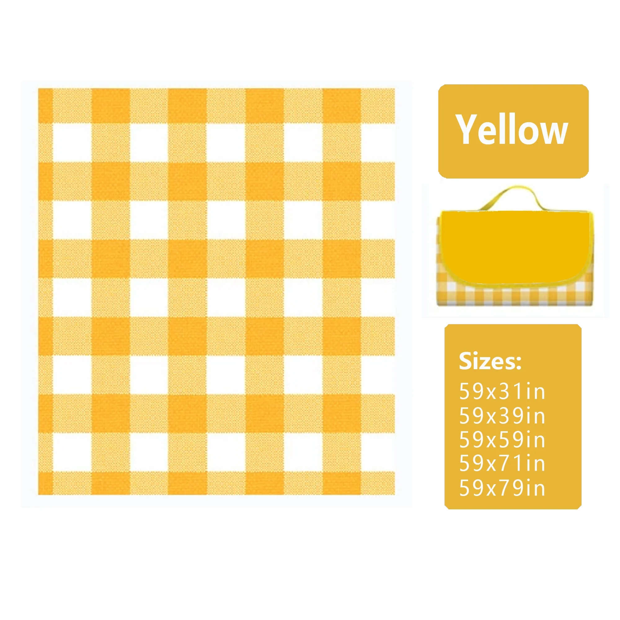 Waterproof Foldable Picnic Blanket Mat 4