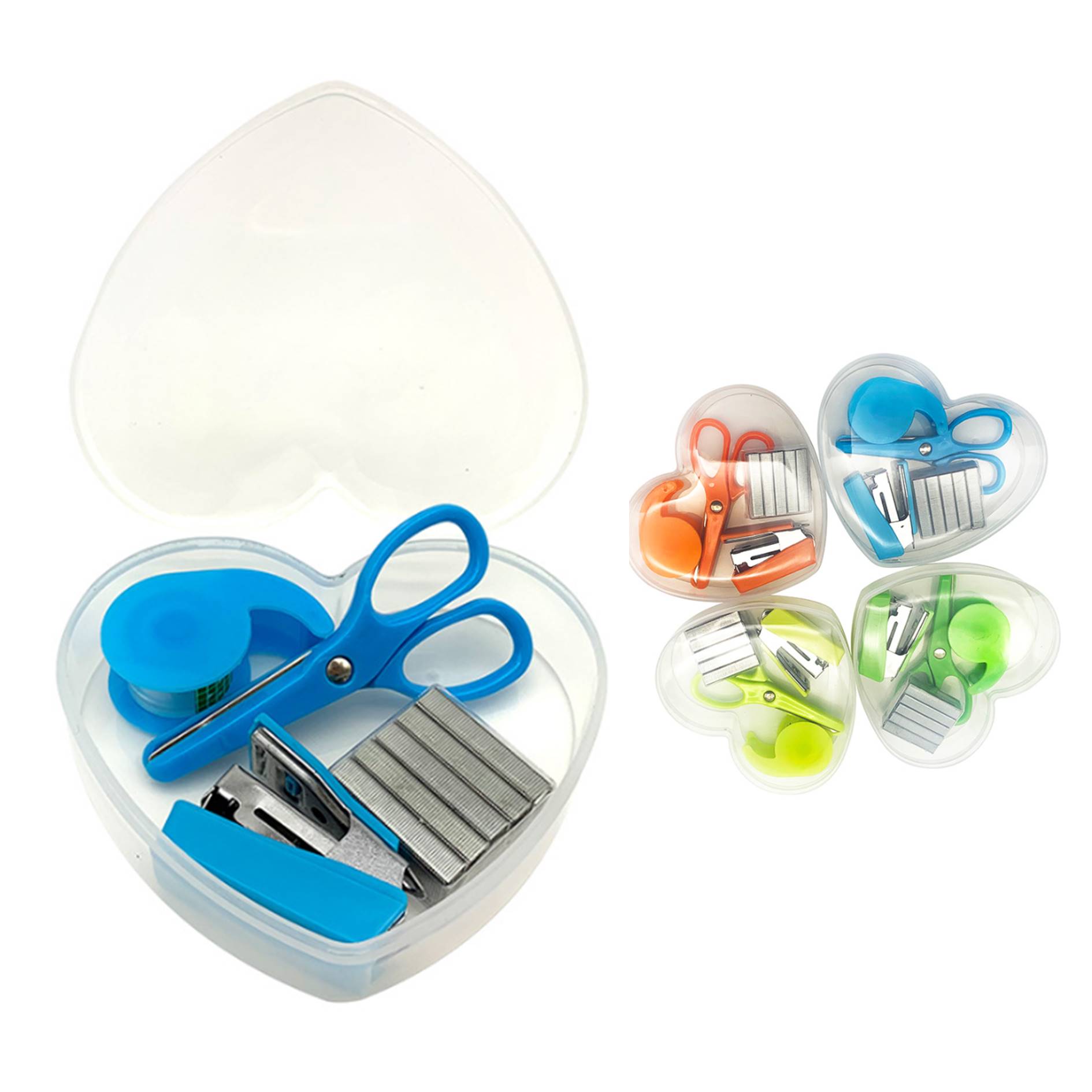Custom Heart Shaped Mini Stationery Kit 3