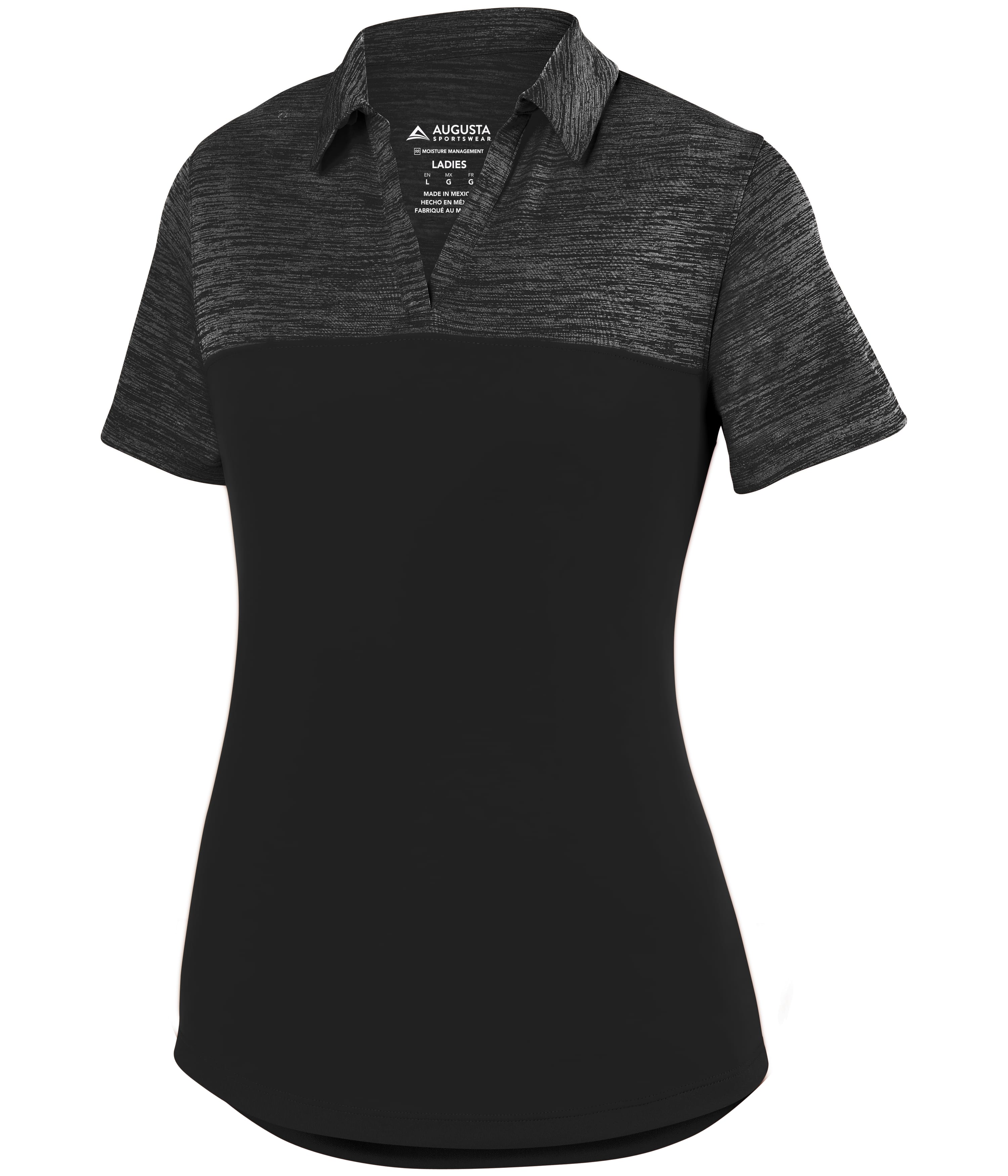 Ladies Shadow Tonal Heather Polo 3