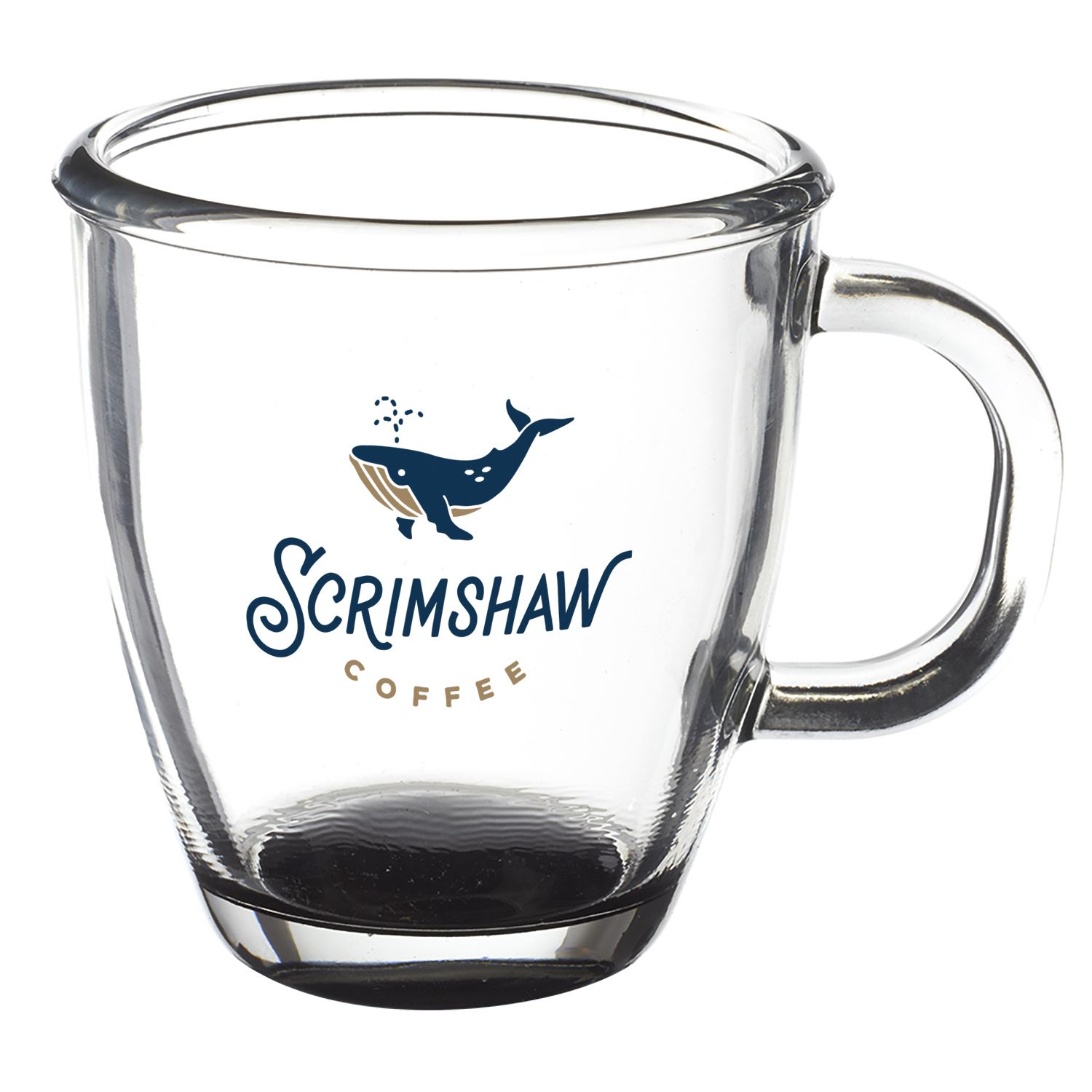 11 oz. London Glass Coffee Mugs 12