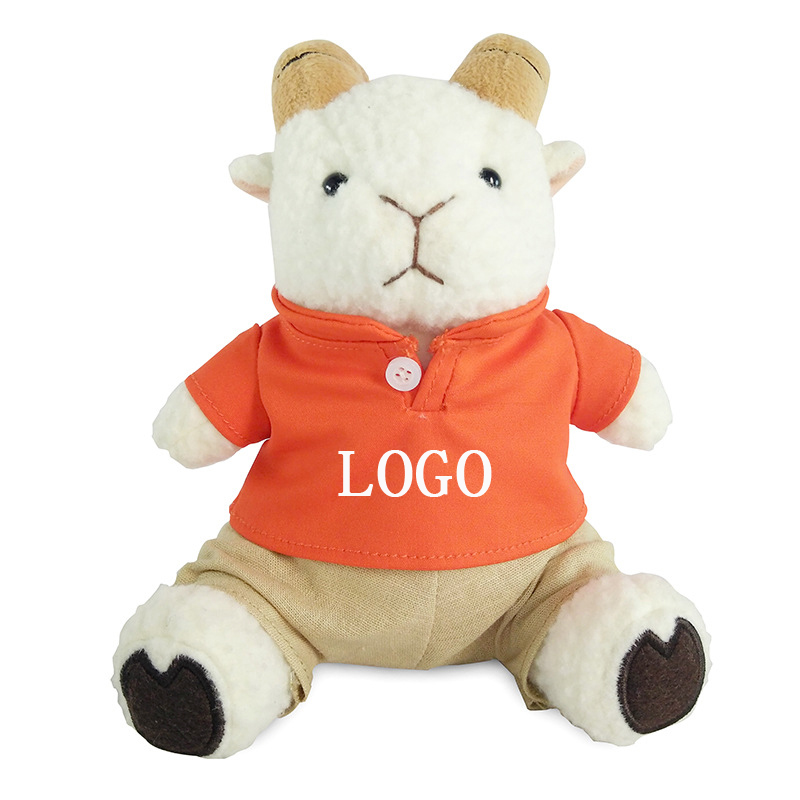 Soft Sitting Sheep/Lamb Stuffed Animal 5