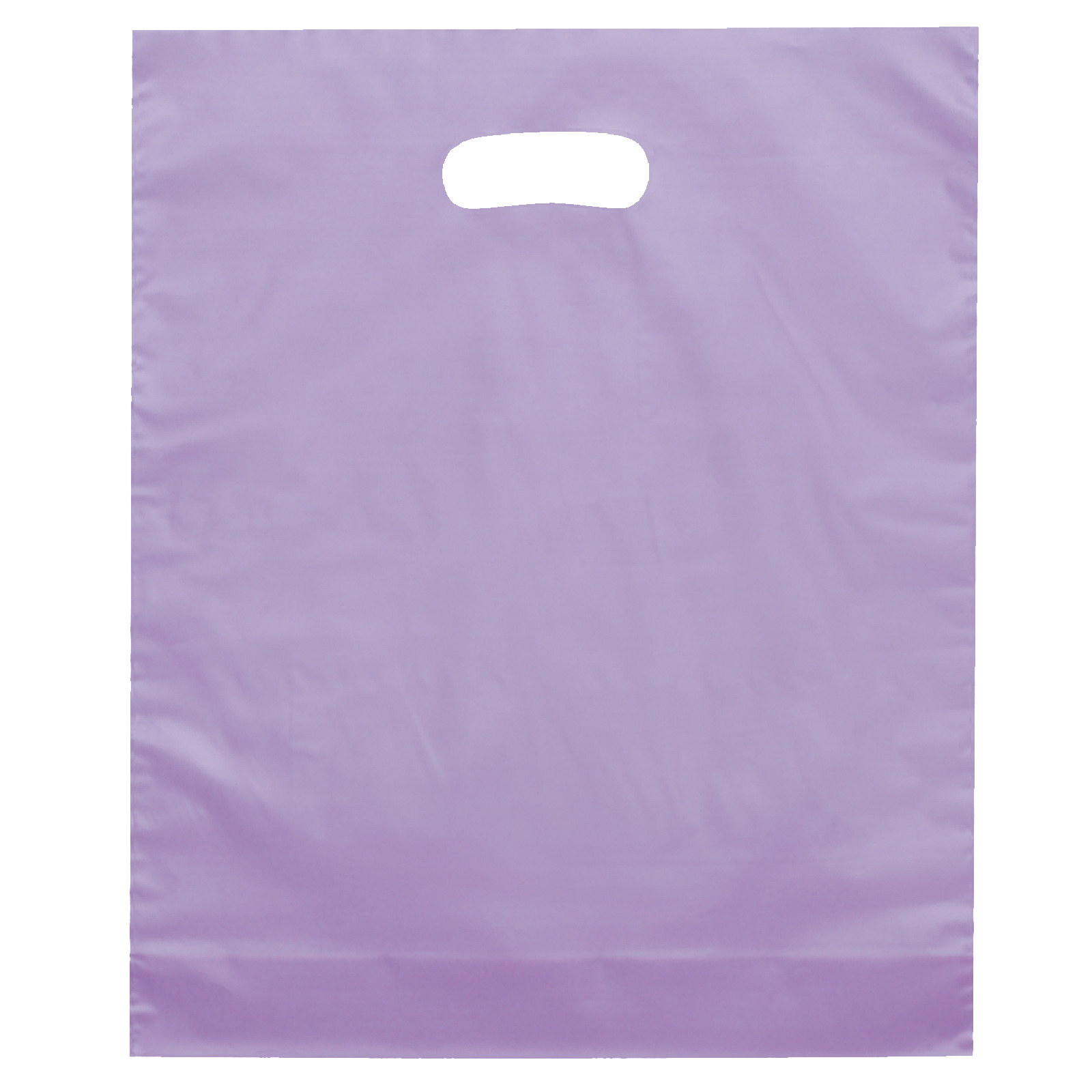 Orchid™- Frosted Brite Die Cut Handle - Flexo Ink Print 3