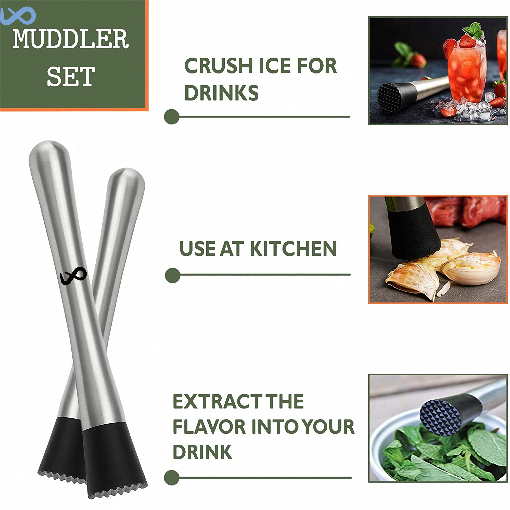 Thick and Long Cocktail Stirrer 4