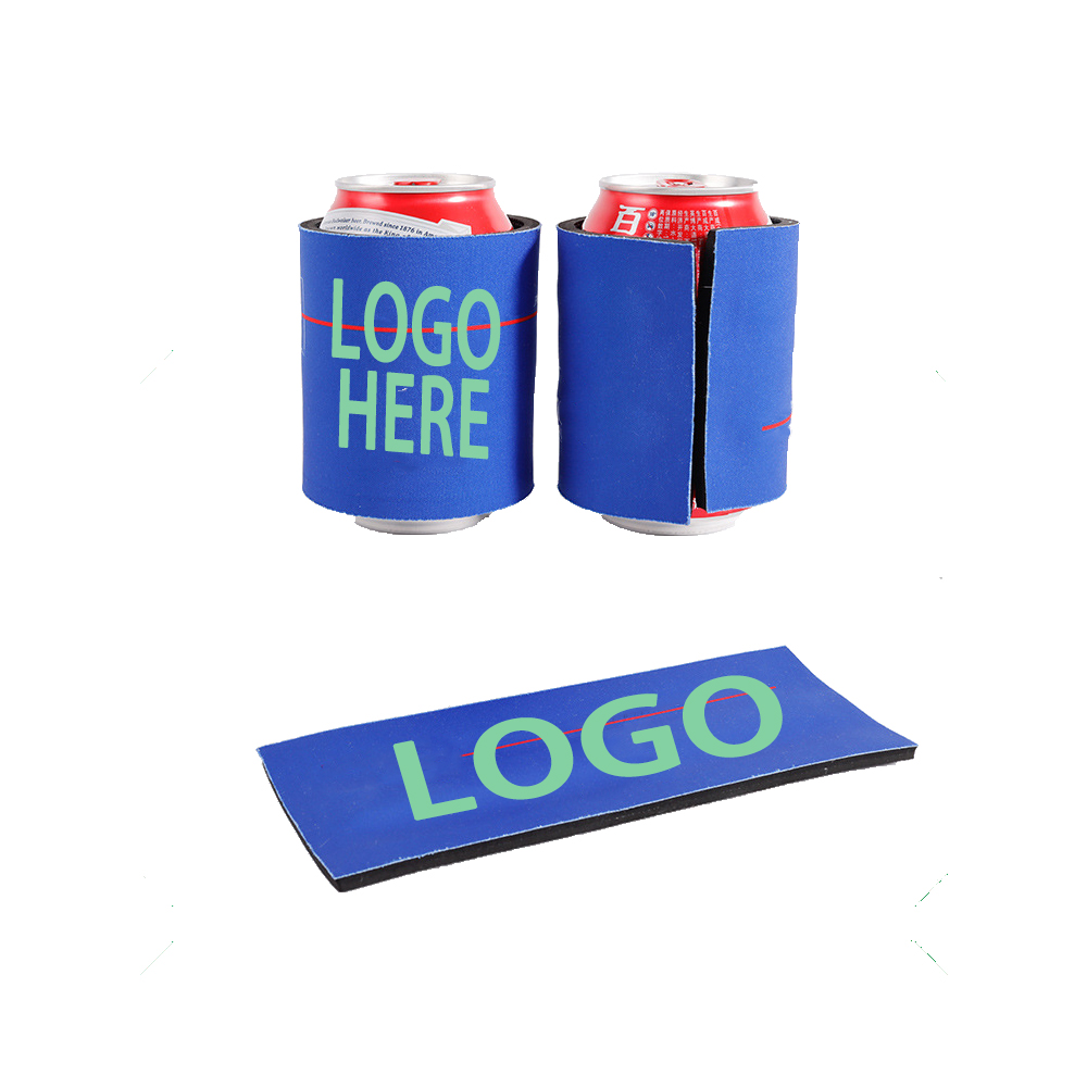 Full Color Neoprene Slap Wrap Can Coolie 4