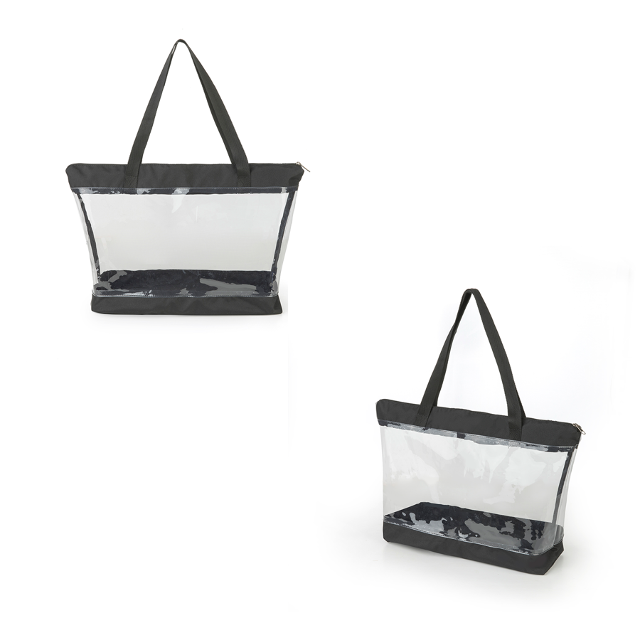 ClearPass Zipper Tote Bag w/ Pockets 7