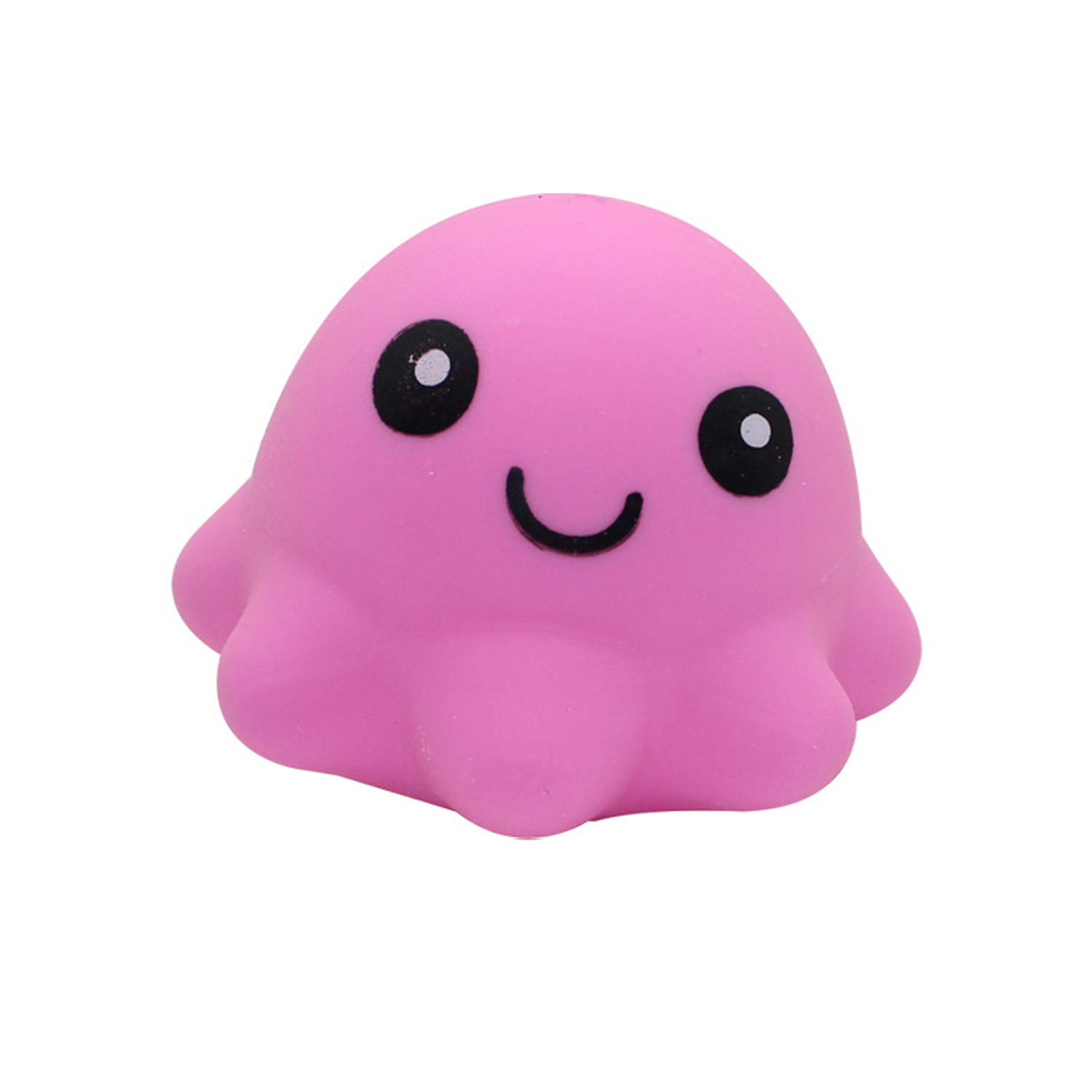 TPR soft rubber rainbow octopus decompression toy 4