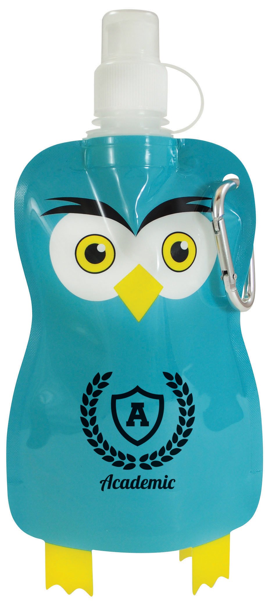 Paws N Claws® Flat Bottle - 12 oz. 1