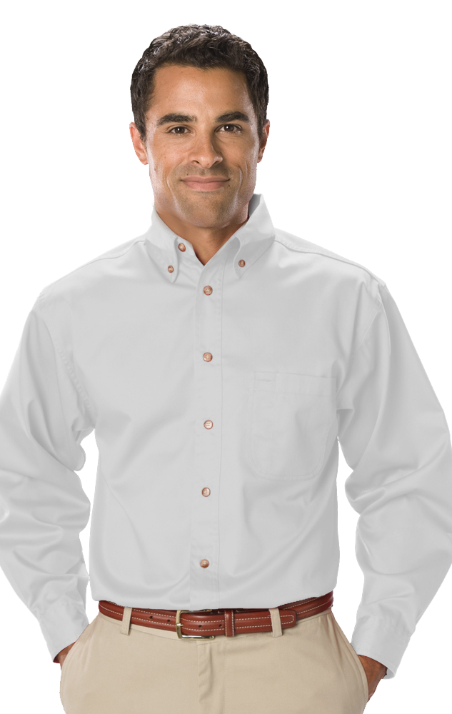Men's Scotchgard Twill L/S Shirt 32