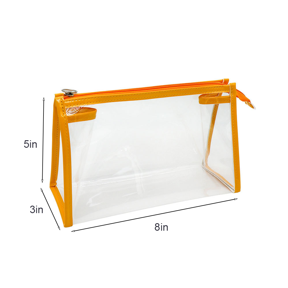 Clear Makeup Cosmetic Toiletry Organizer Bag 5