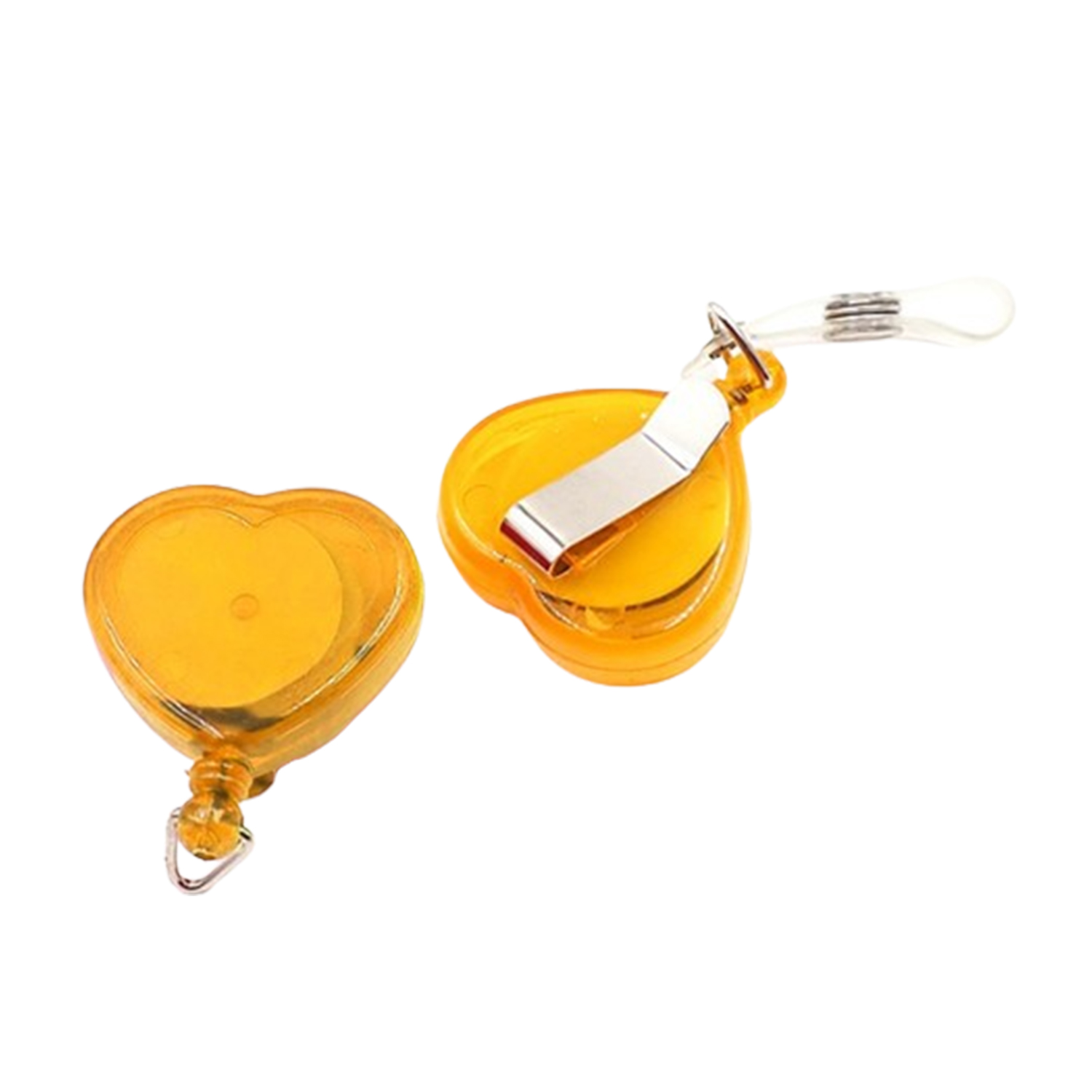 Retractable Heart Shape Badge Reel 2