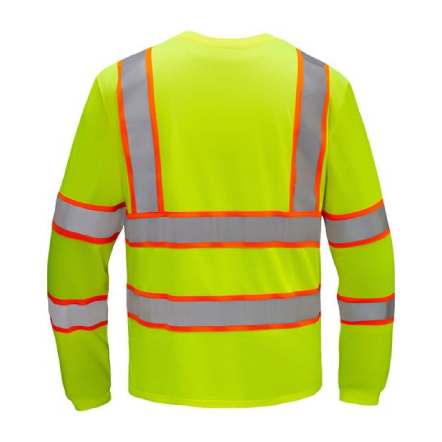 rPET Class 3 Dual Mic Tabs Safety T-Shirt W/ Pocket 6