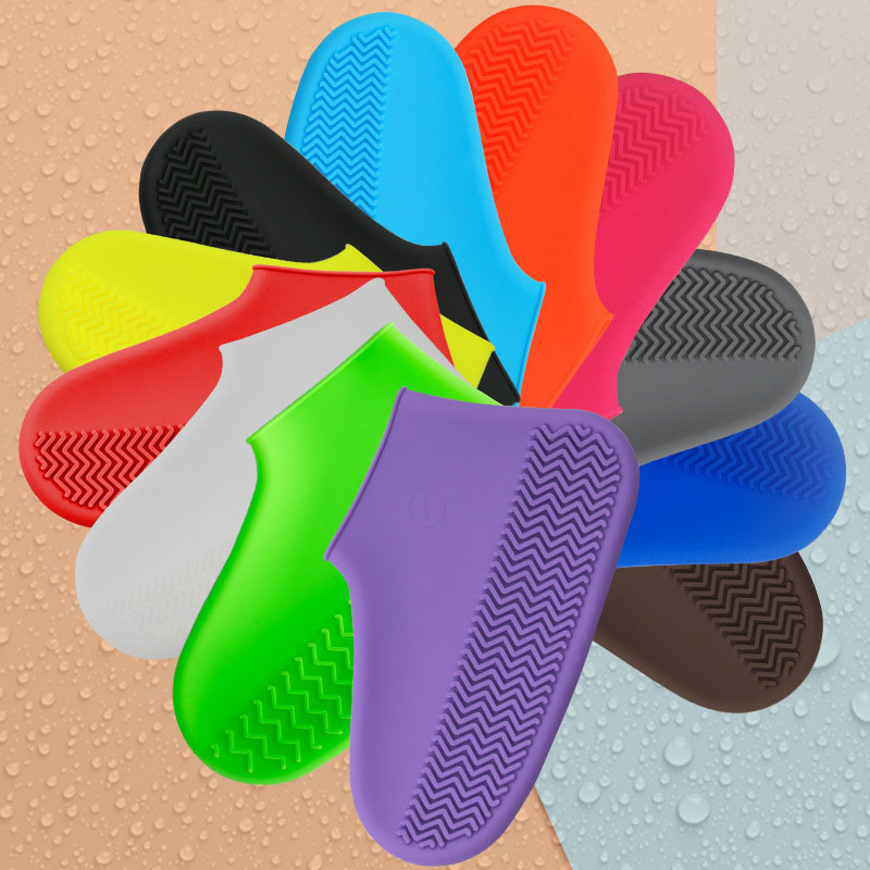 Silicone Waterproof Non-slip Shoe Cover 4