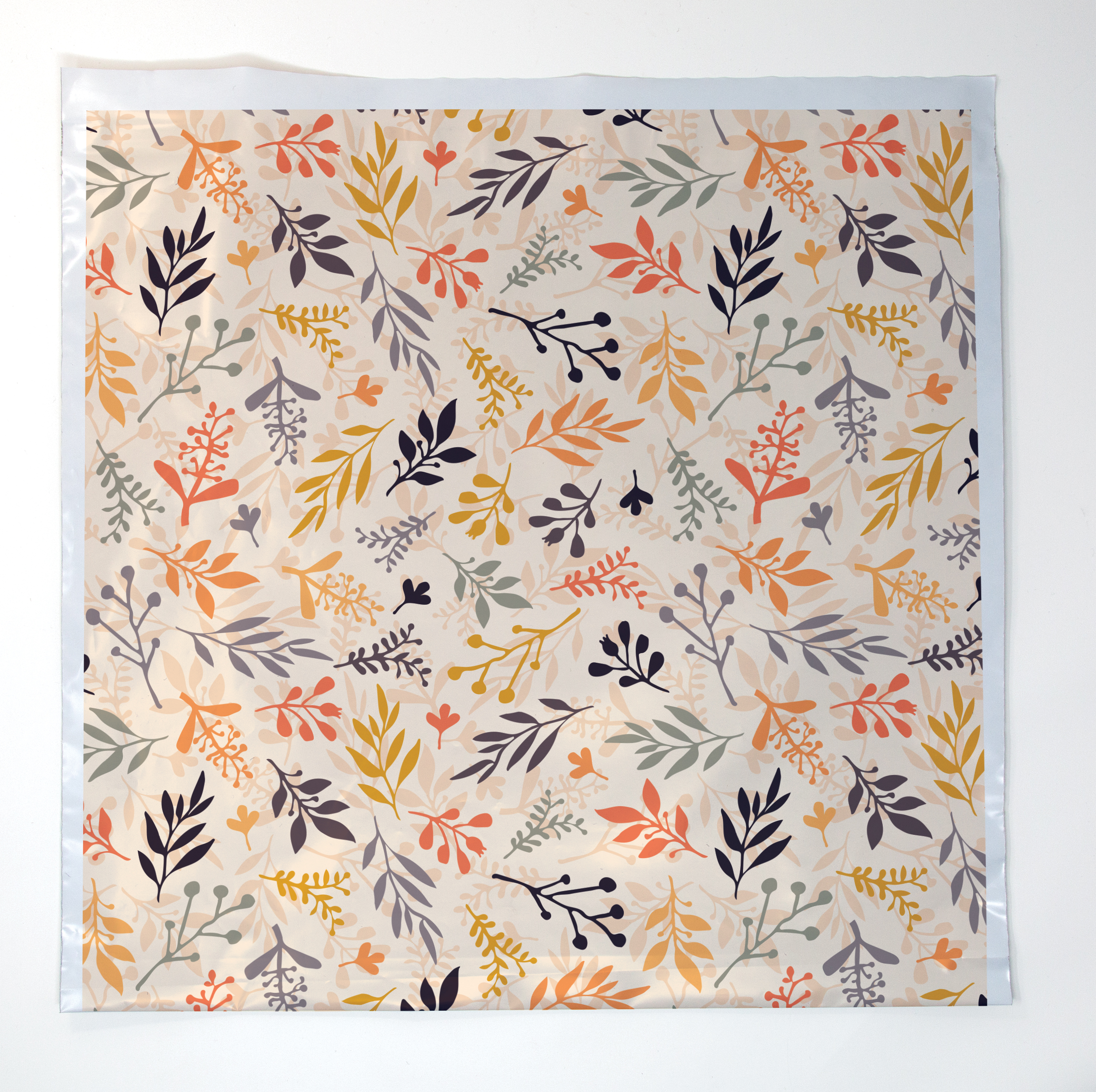 Fall Floral Seasonal Predesigned Poly Mailer (9.75 x 12)