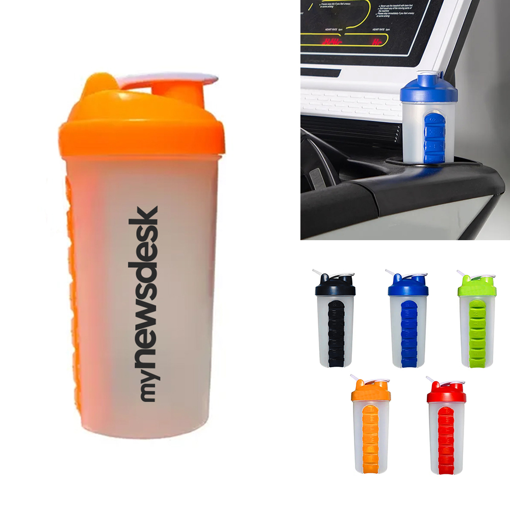 Tomatodo Water Bottle With Integrated Pill Box Case 9