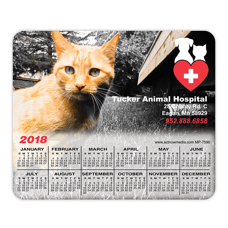 Mouse Carpet Heavy-Duty Fabric Mouse Pad (7.5"x9"x1/8")